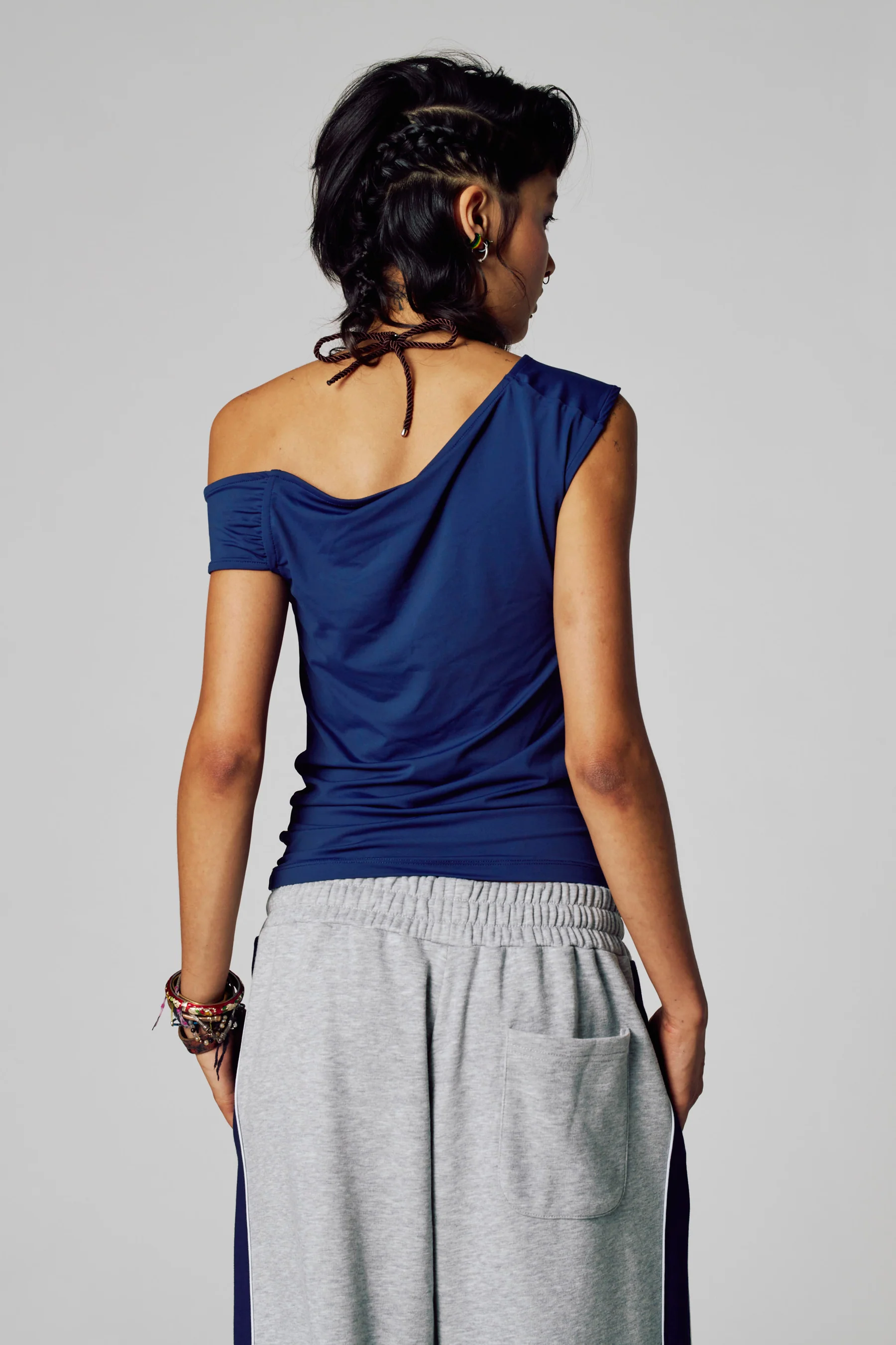 T-shirt met korte mouwen - blauw - Image 8