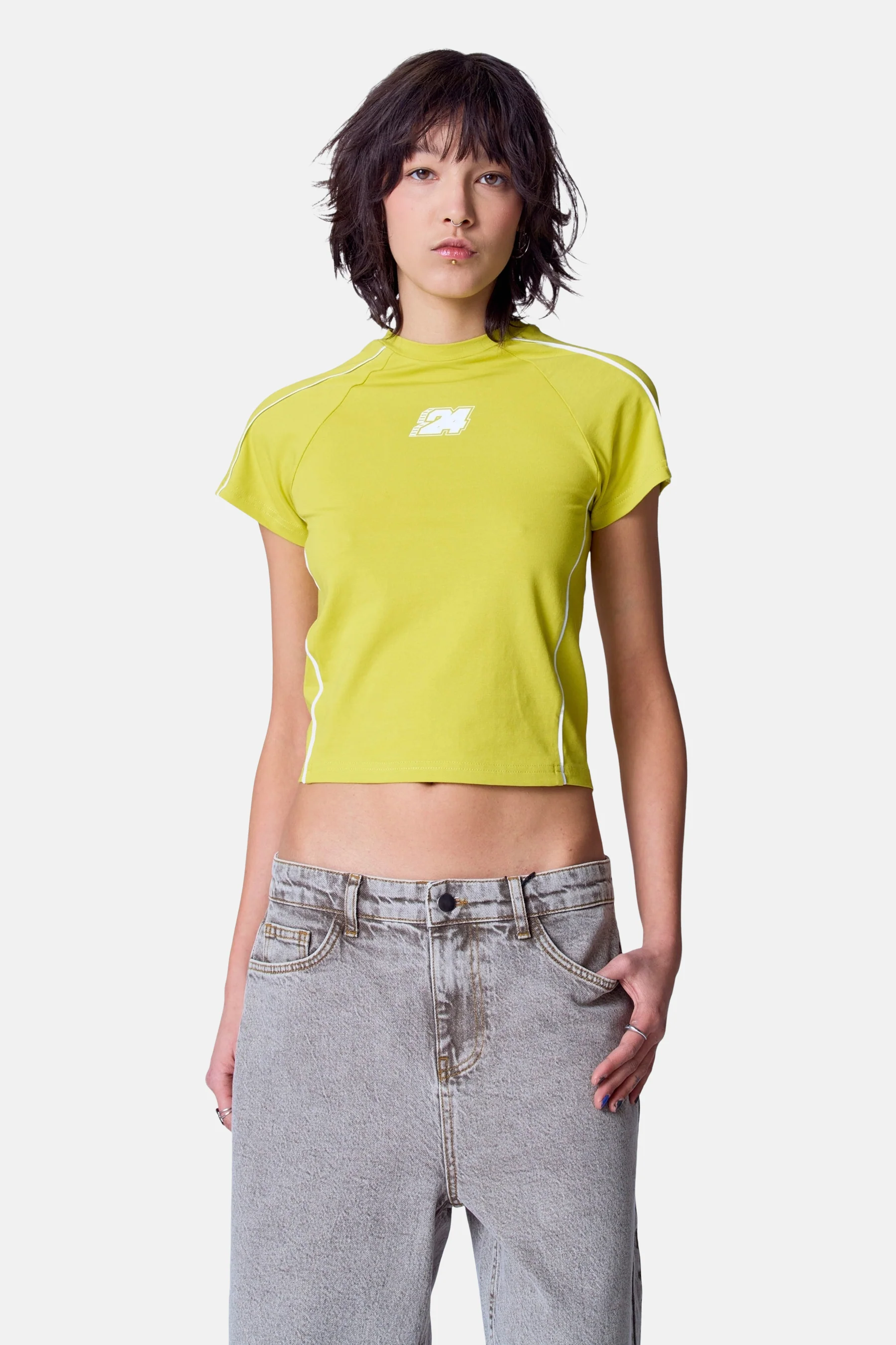T-shirt met korte mouwen - groen