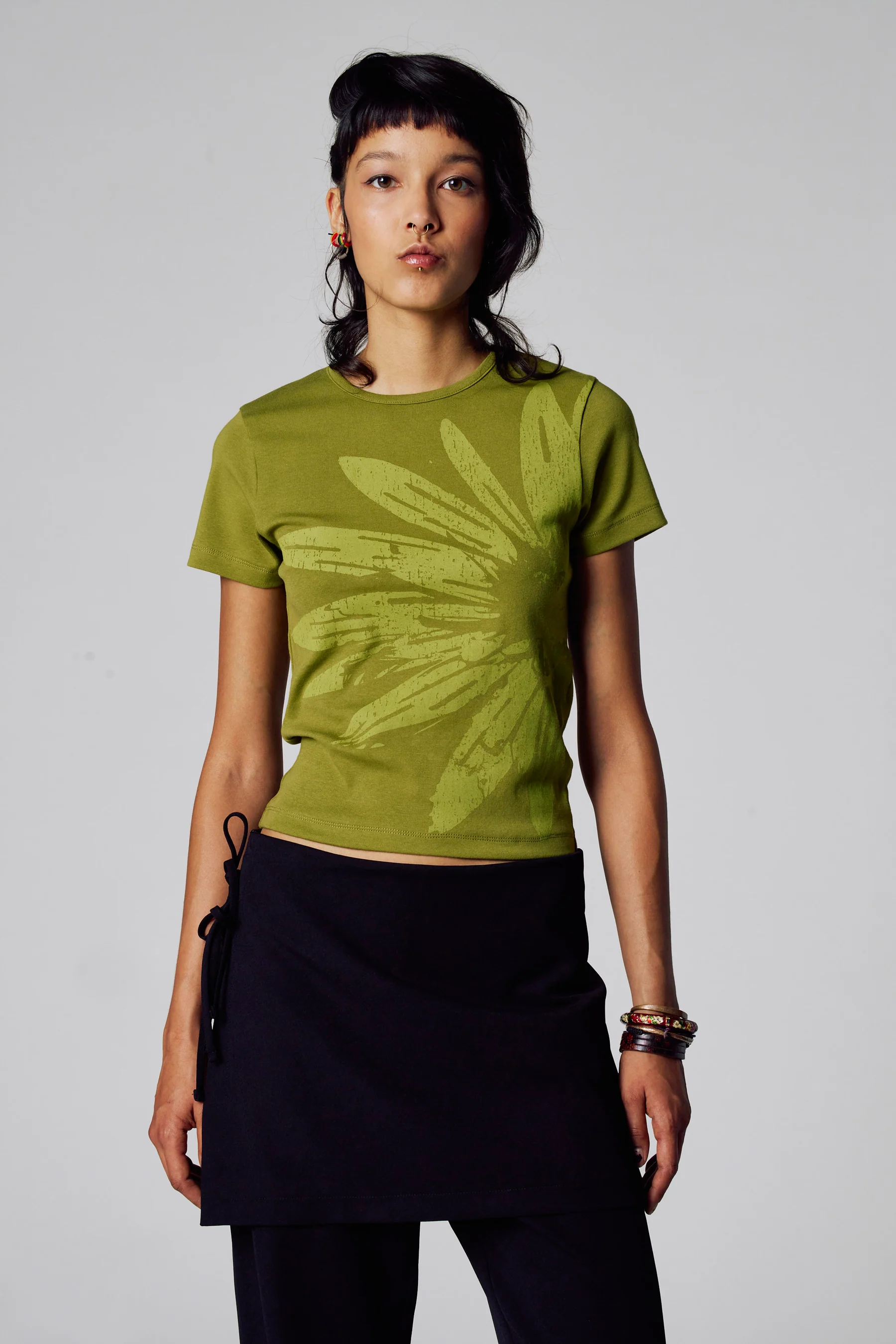 T-shirt met korte mouwen - groen