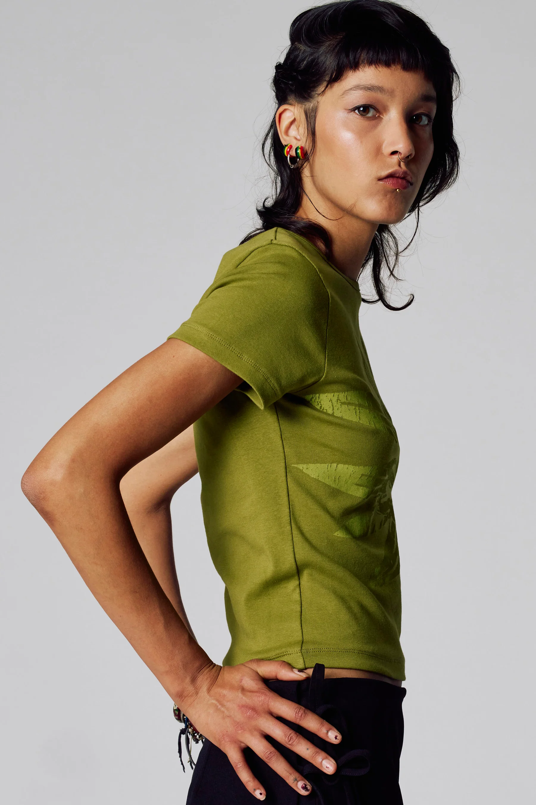 T-shirt met korte mouwen - groen - Image 3