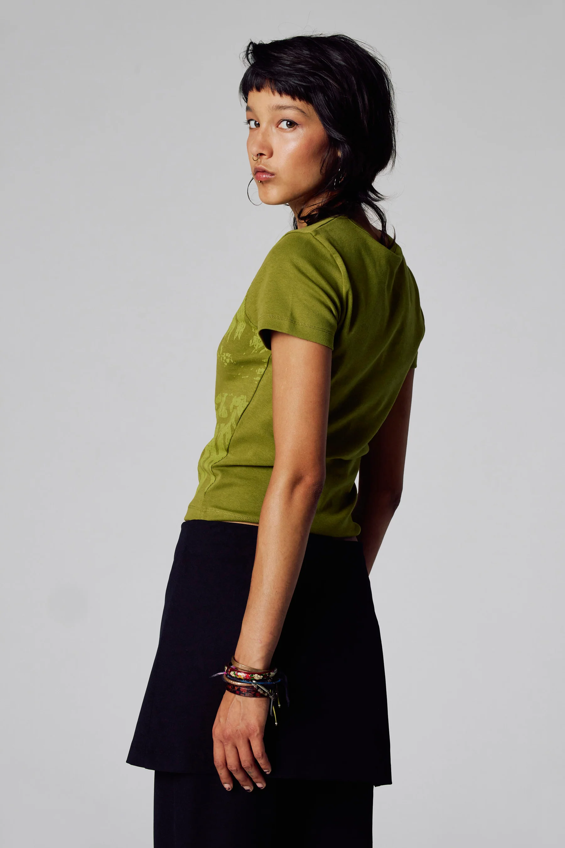 T-shirt met korte mouwen - groen - Image 4