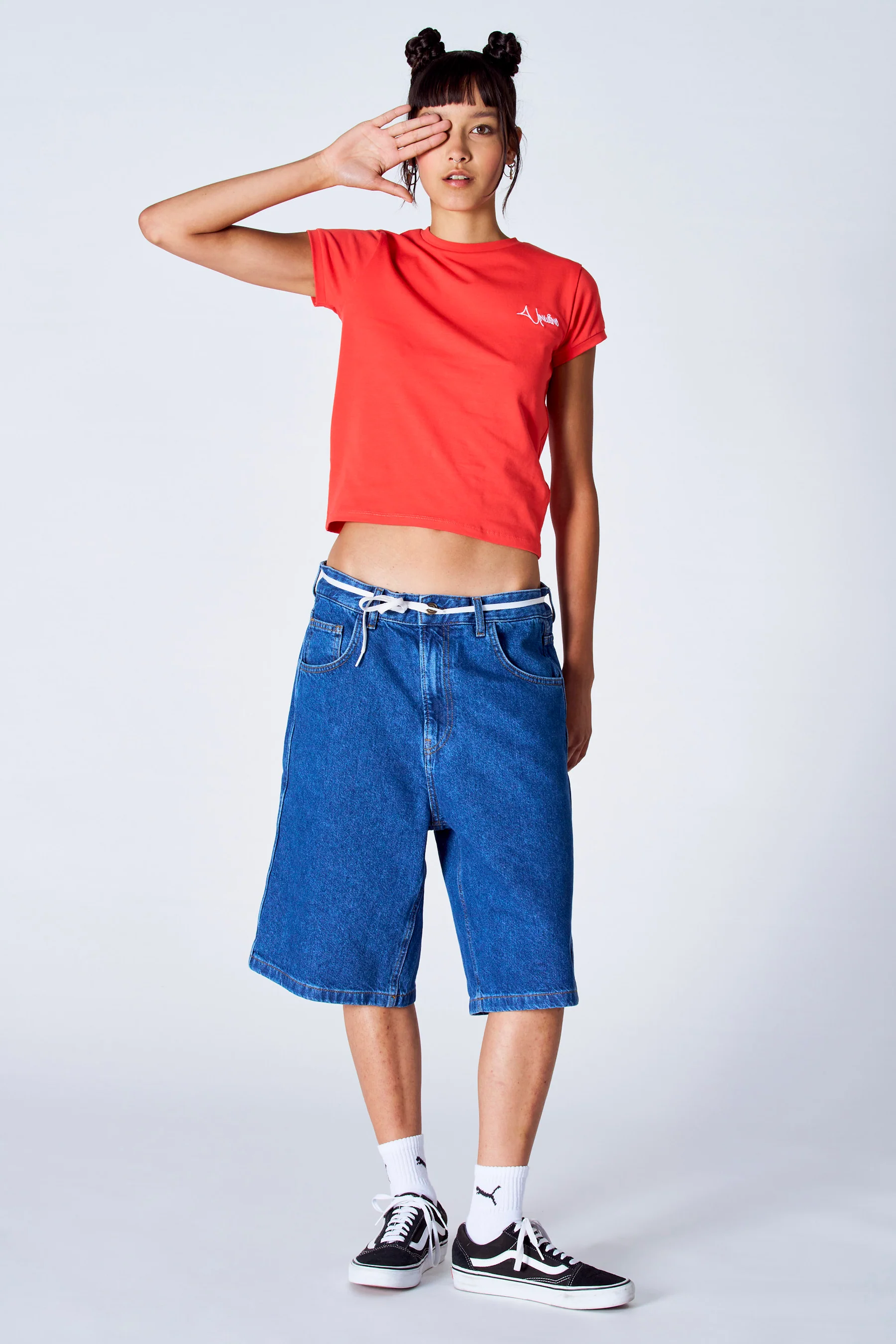T-shirt met korte mouwen - rood - Image 2