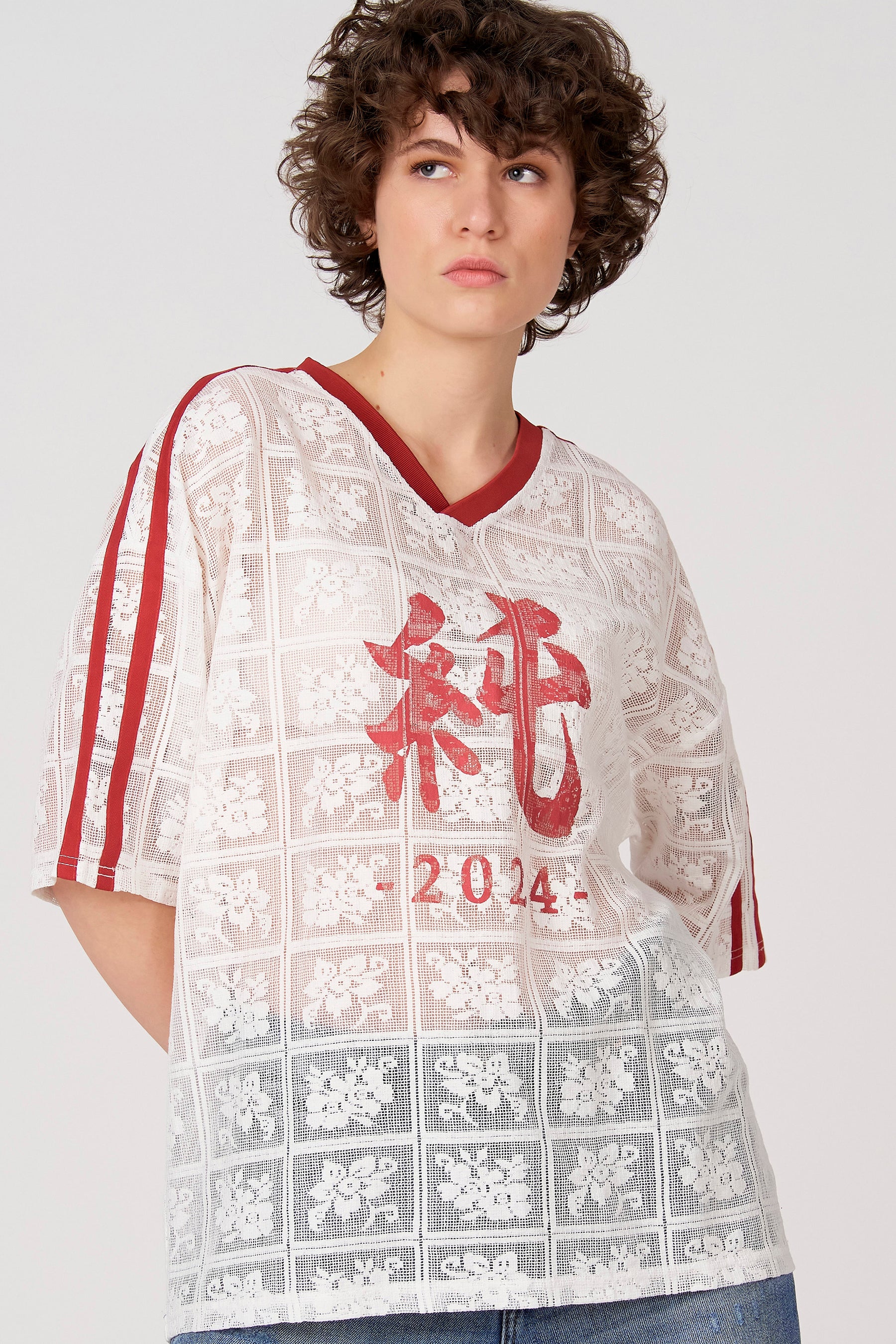 T-shirt met korte mouwen - wit - Image 4