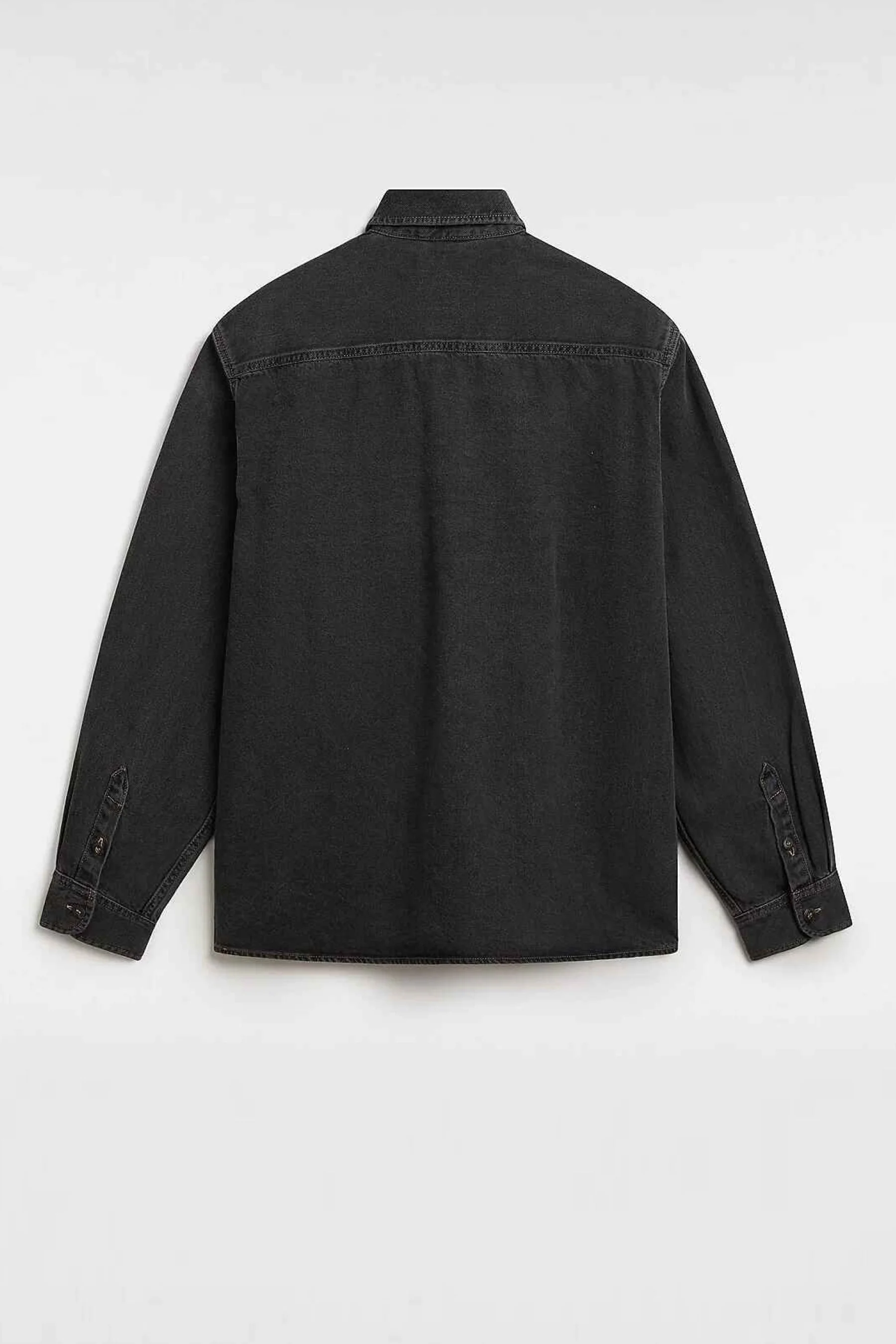 Hemd met lange mouwen - dark grey denim - Image 5