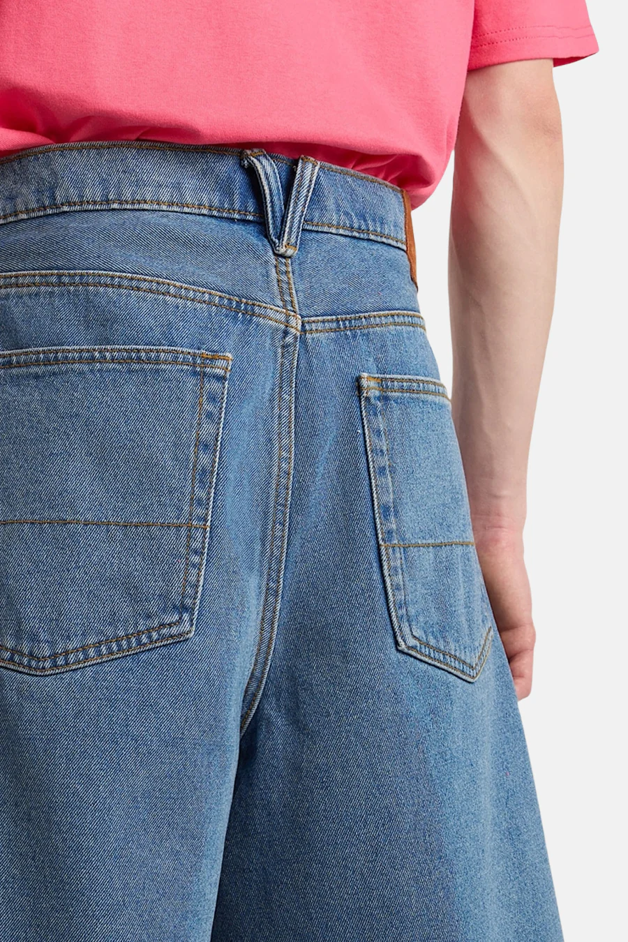 Short - light blue denim - Image 5