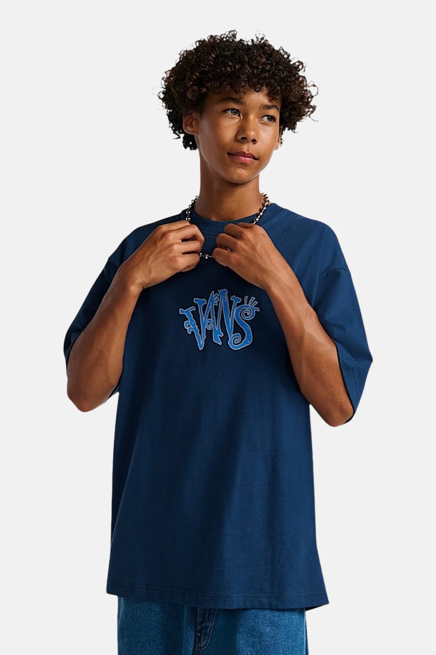 T-shirt met korte mouwen - blauw
