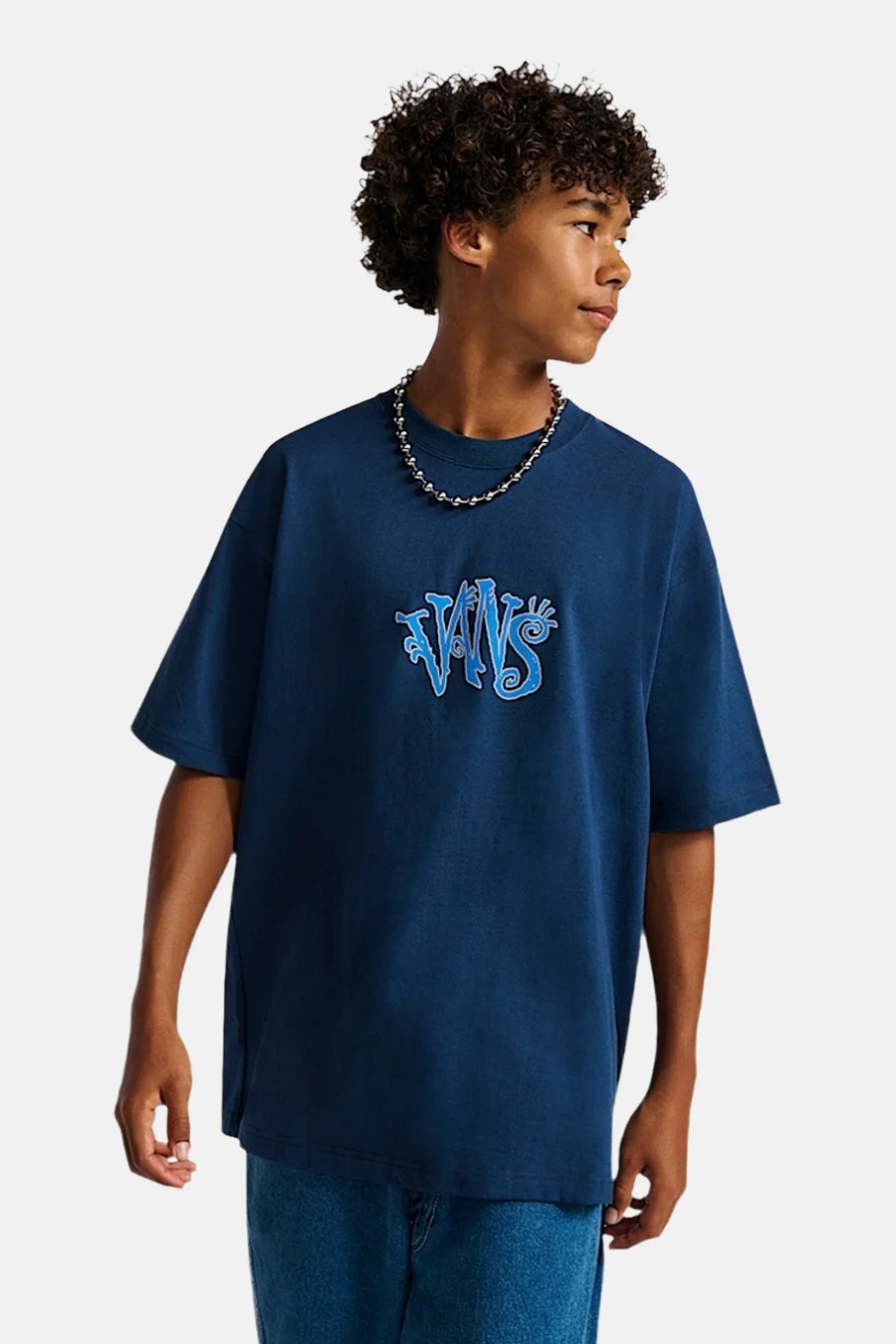 T-shirt met korte mouwen - blauw - Image 3