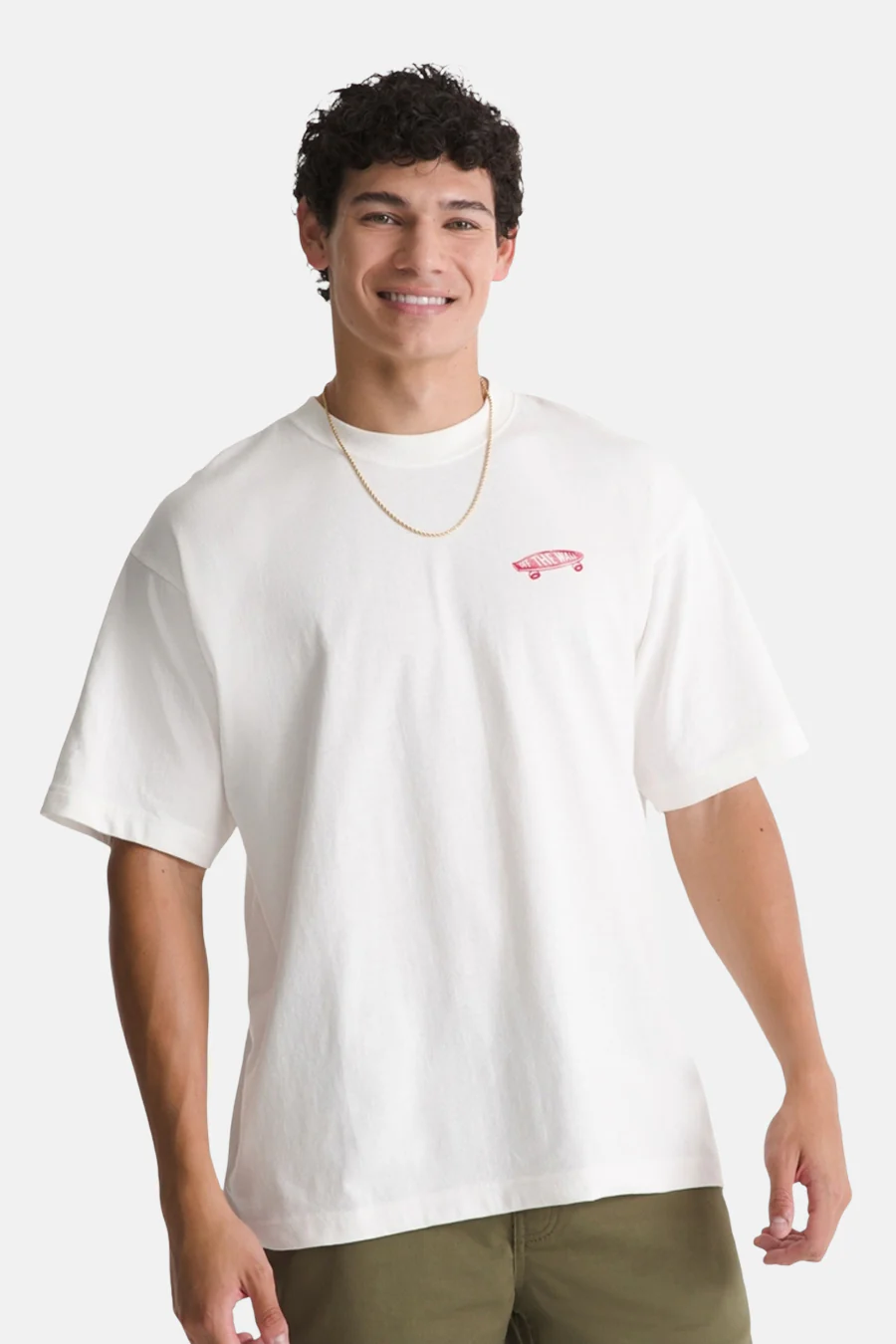 T-shirt met korte mouwen - Wit - Image 3