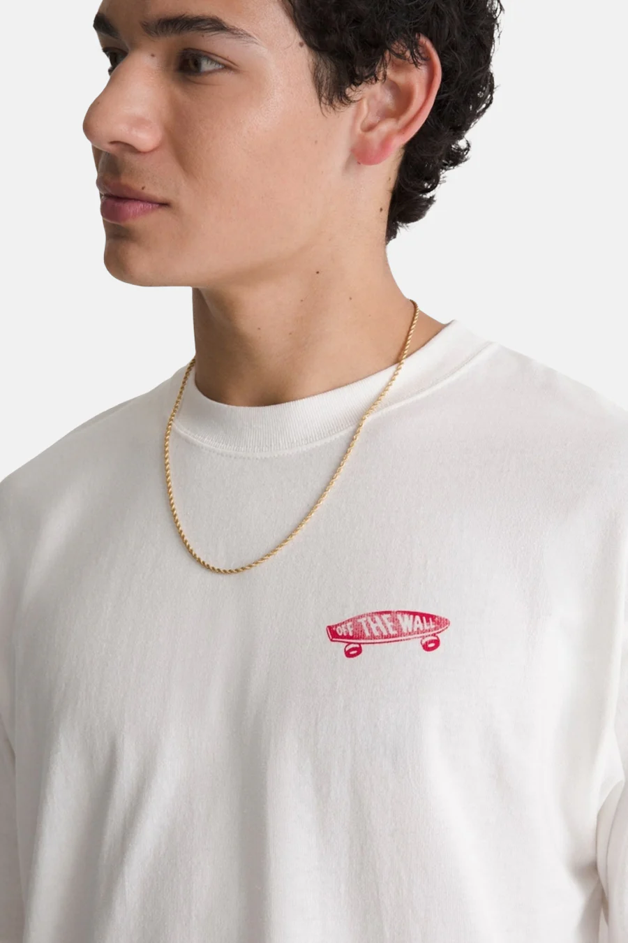 T-shirt met korte mouwen - Wit - Image 4