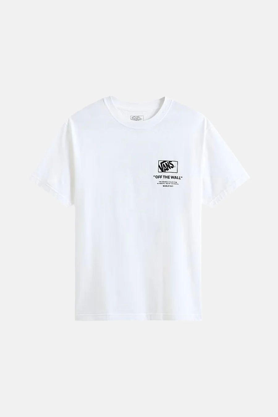 T-shirt (korte mouwen) wit - VANS “OFF THE WALL” - Image 4