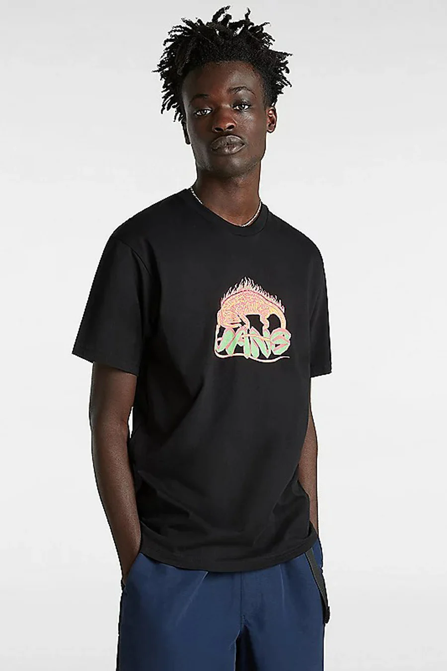 T-shirt met korte mouwen - zwart
