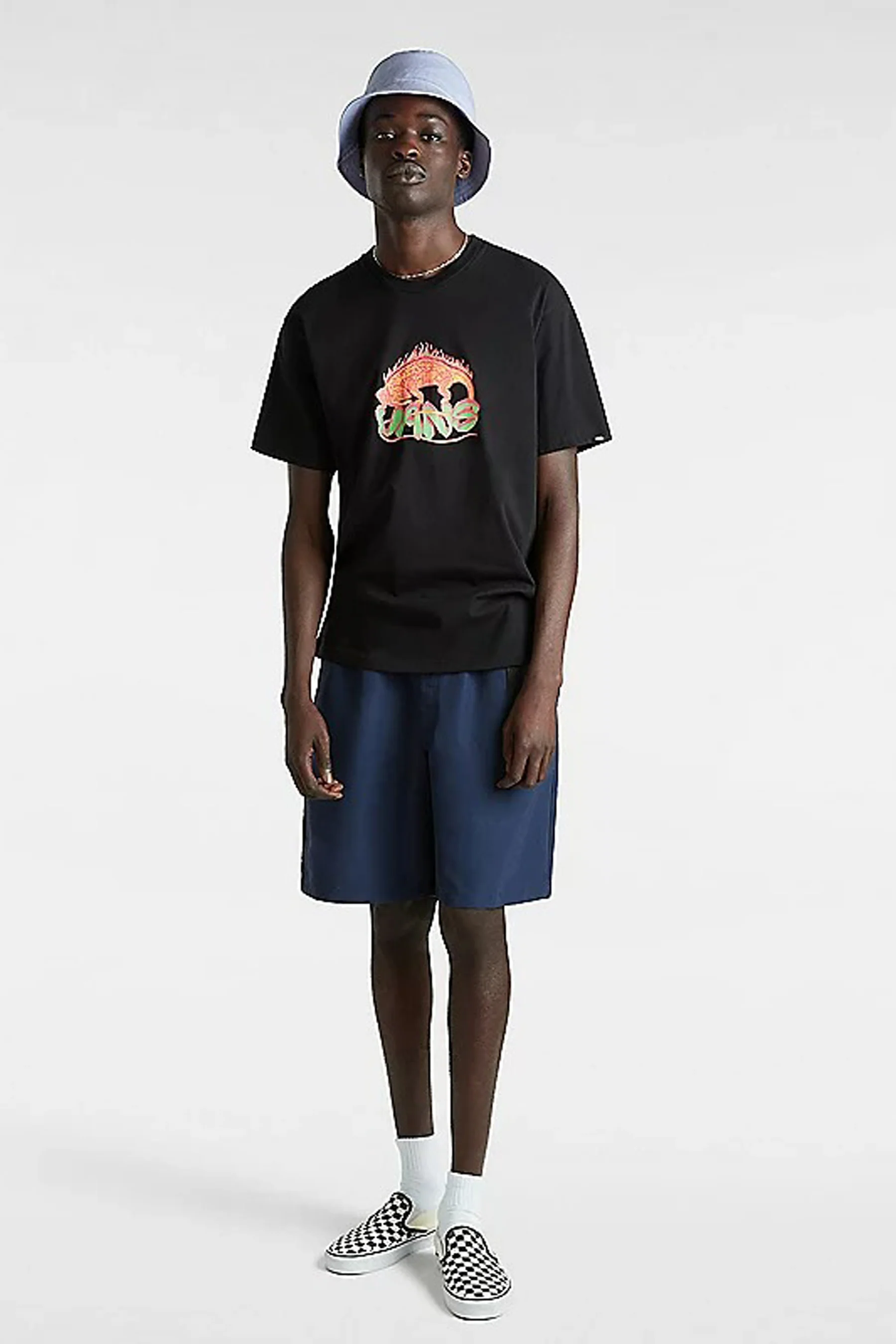 T-shirt met korte mouwen - zwart - Image 2