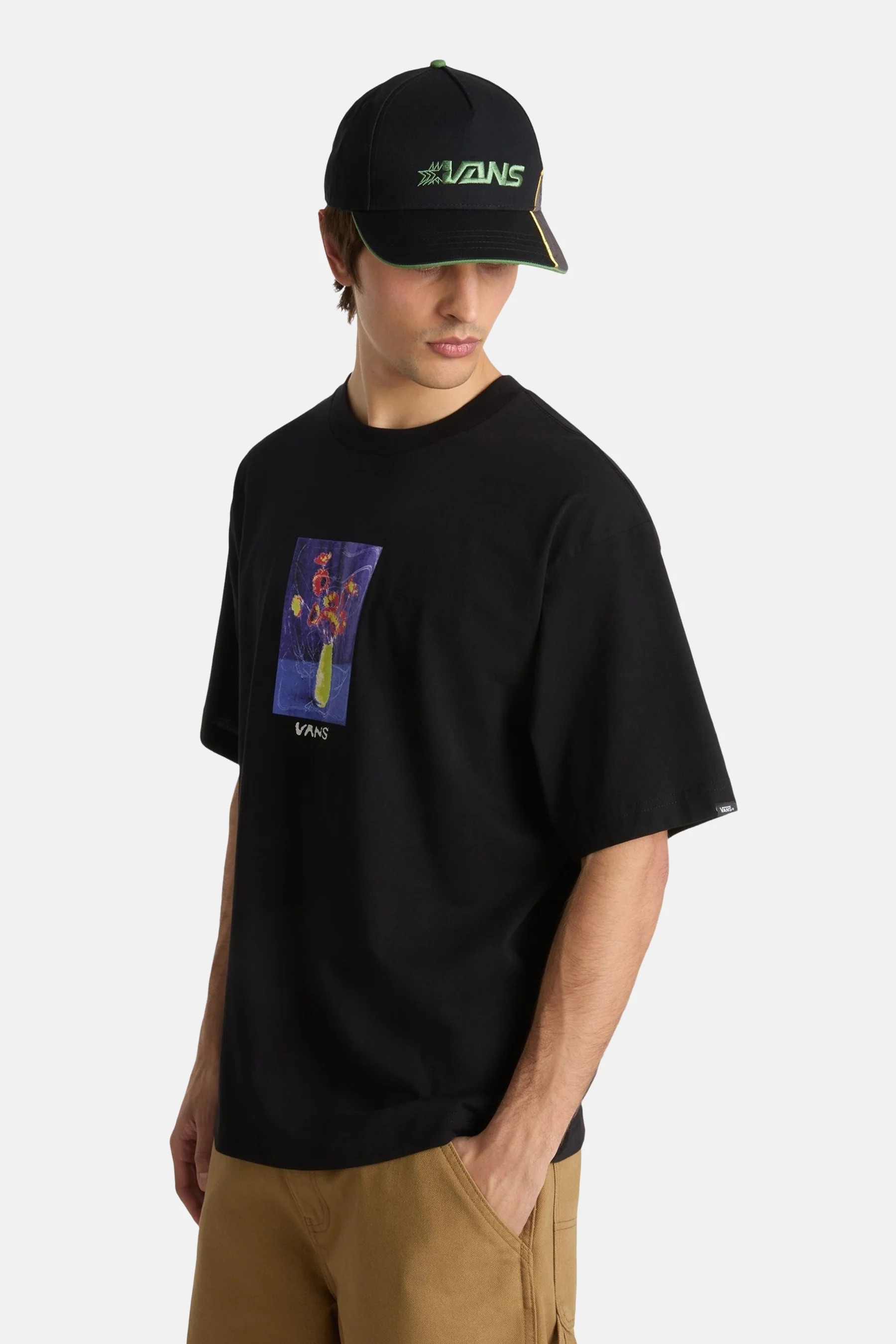 T-shirt met korte mouwen - zwart
