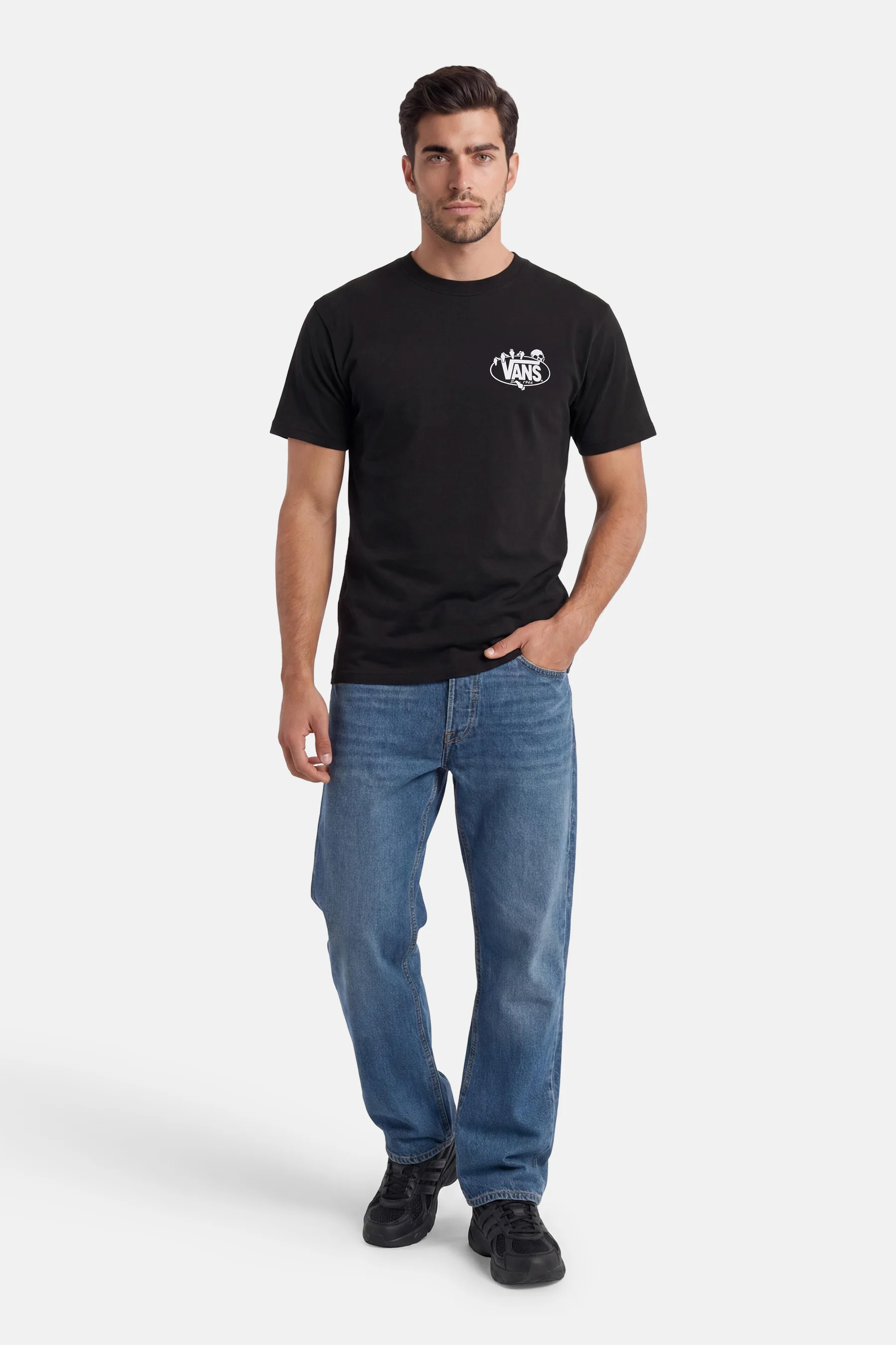 T-shirt - zwart - Image 2