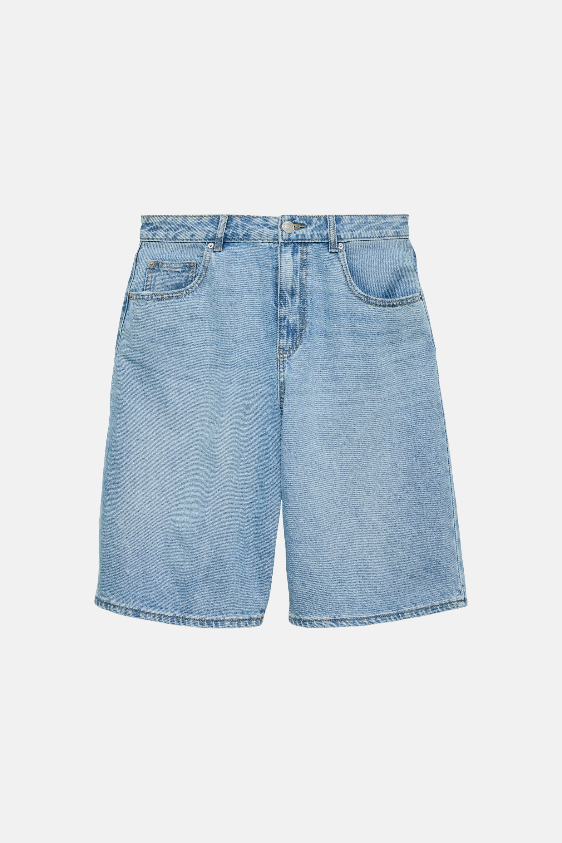 Short - light blue denim - Image 6