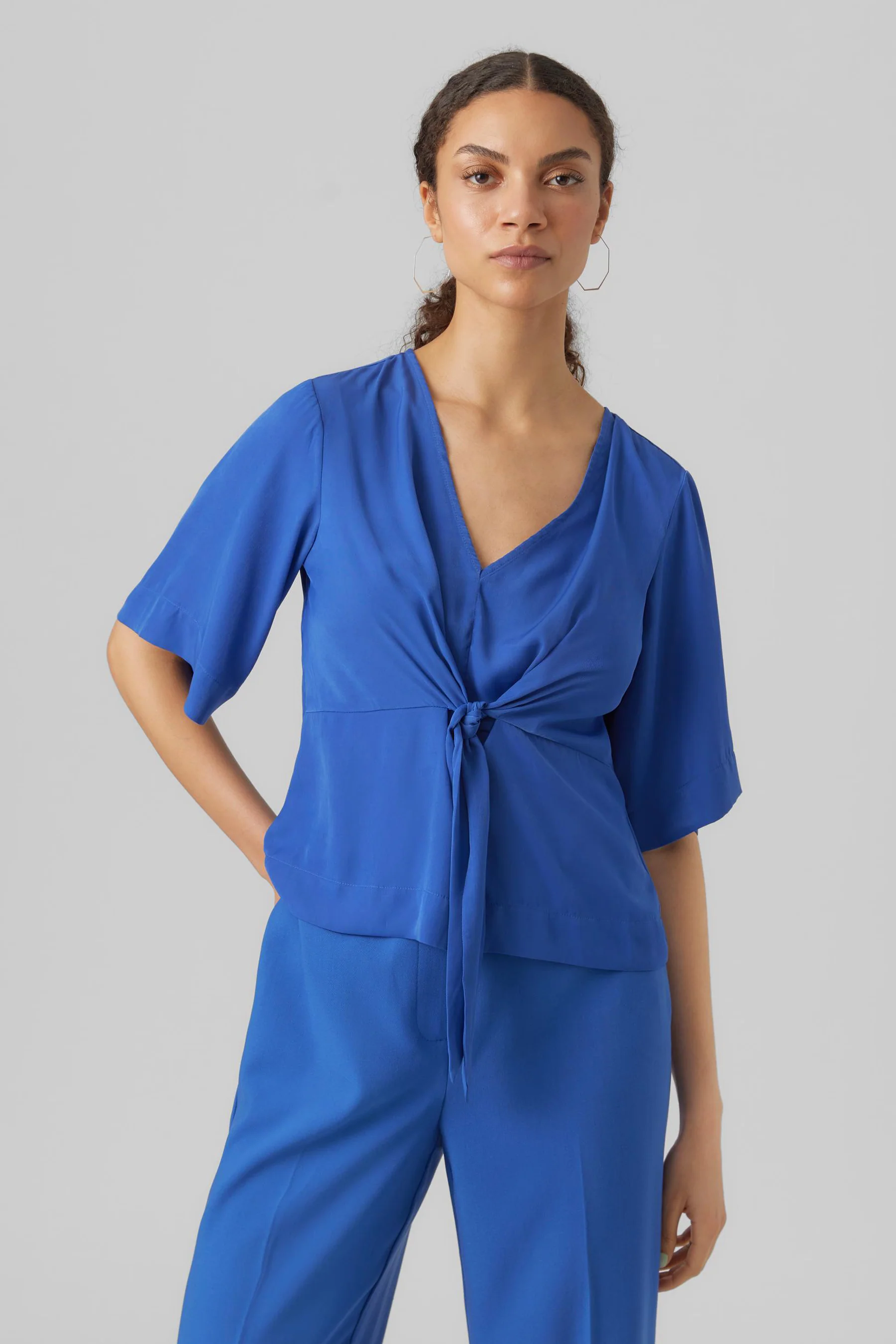 Blouse - blauw