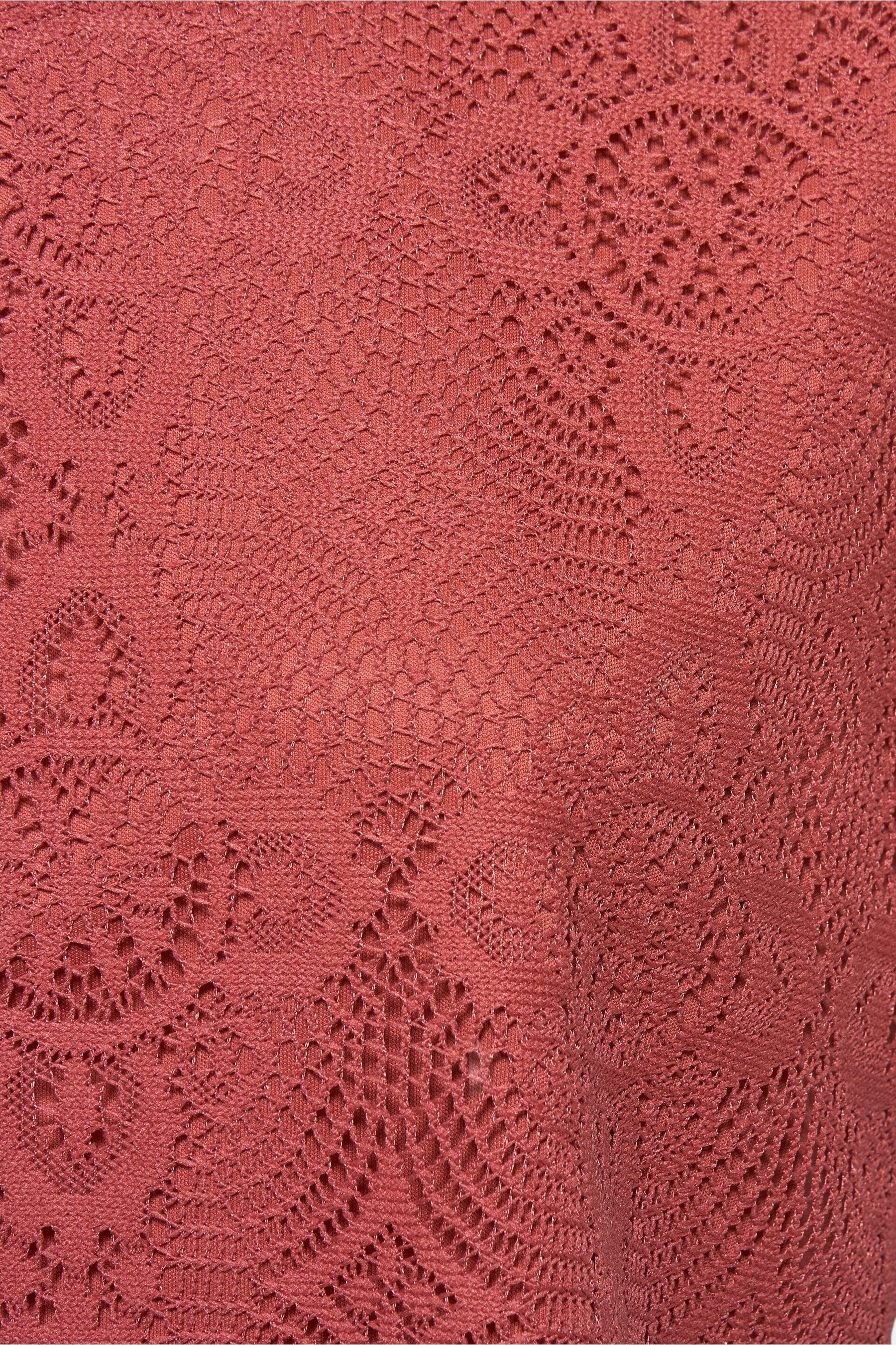 Blouse met korte mouwen - bruin - Image 3