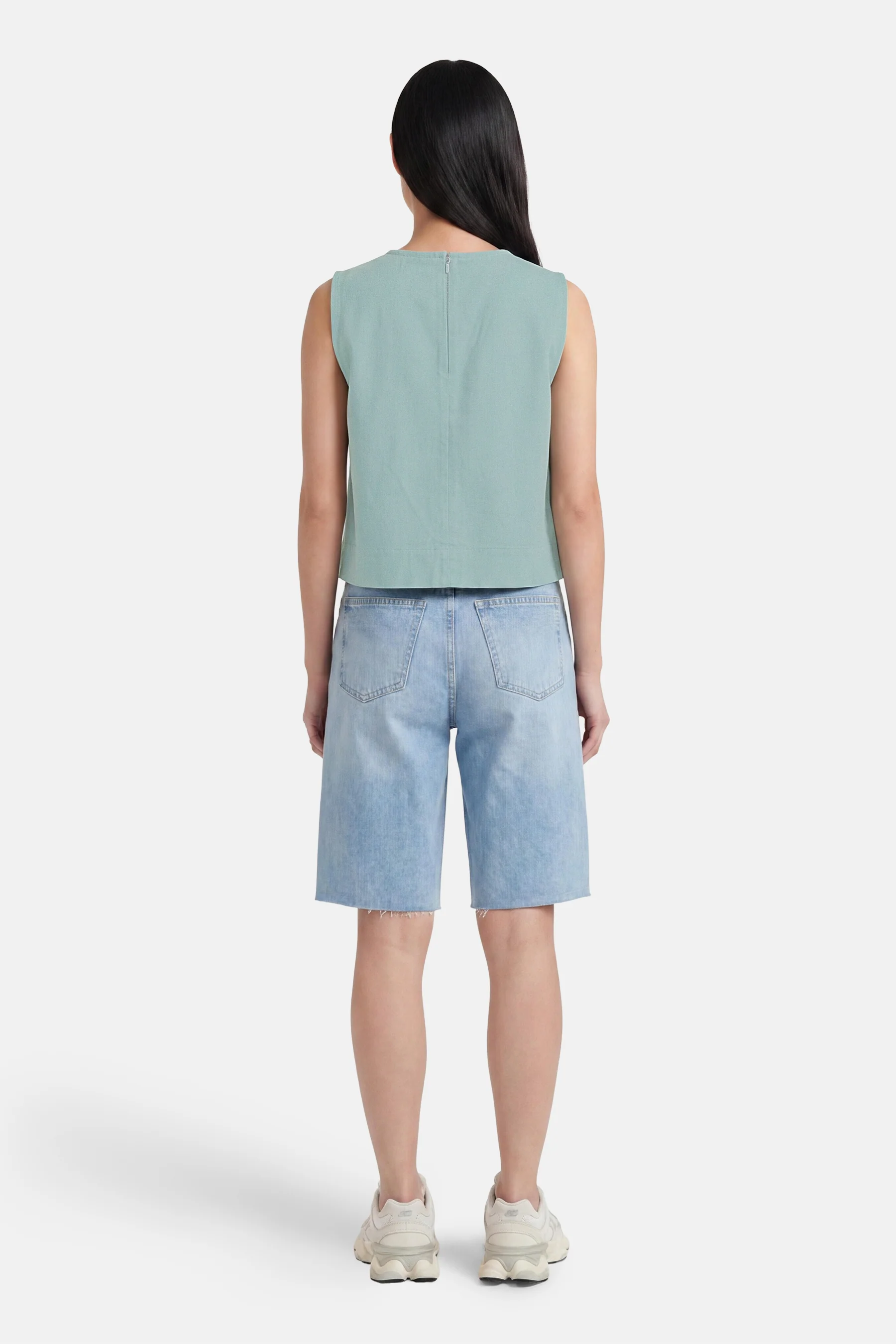 Blouse met korte mouwen - green - Image 3