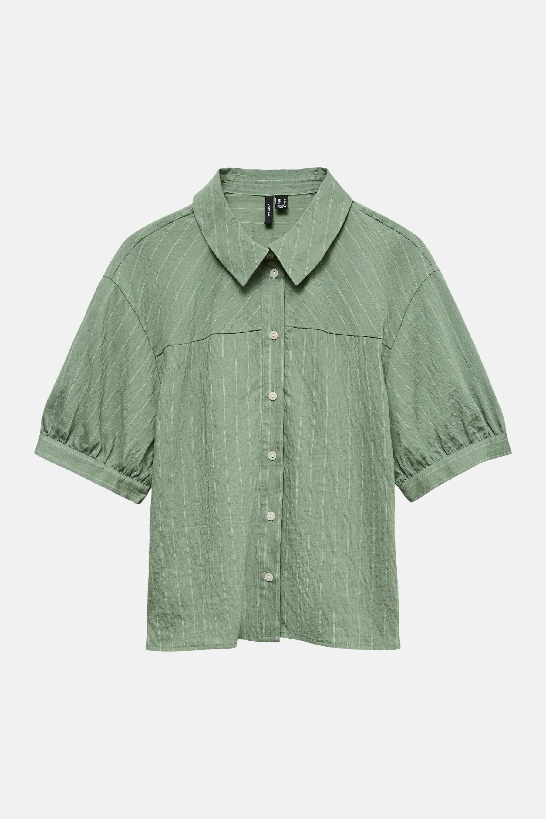 Blouse met korte mouwen - groen - Image 5