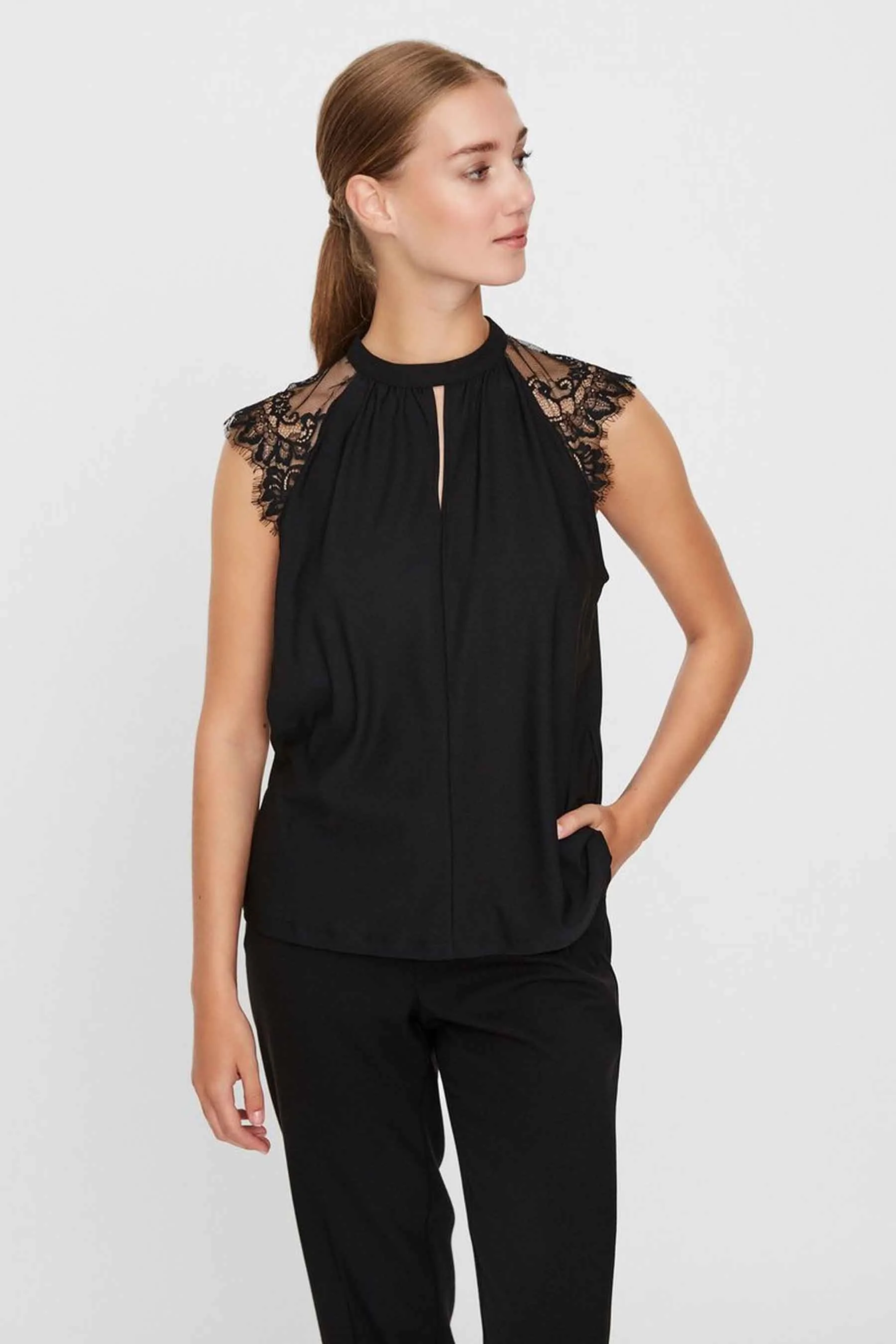 Blouse - zwart