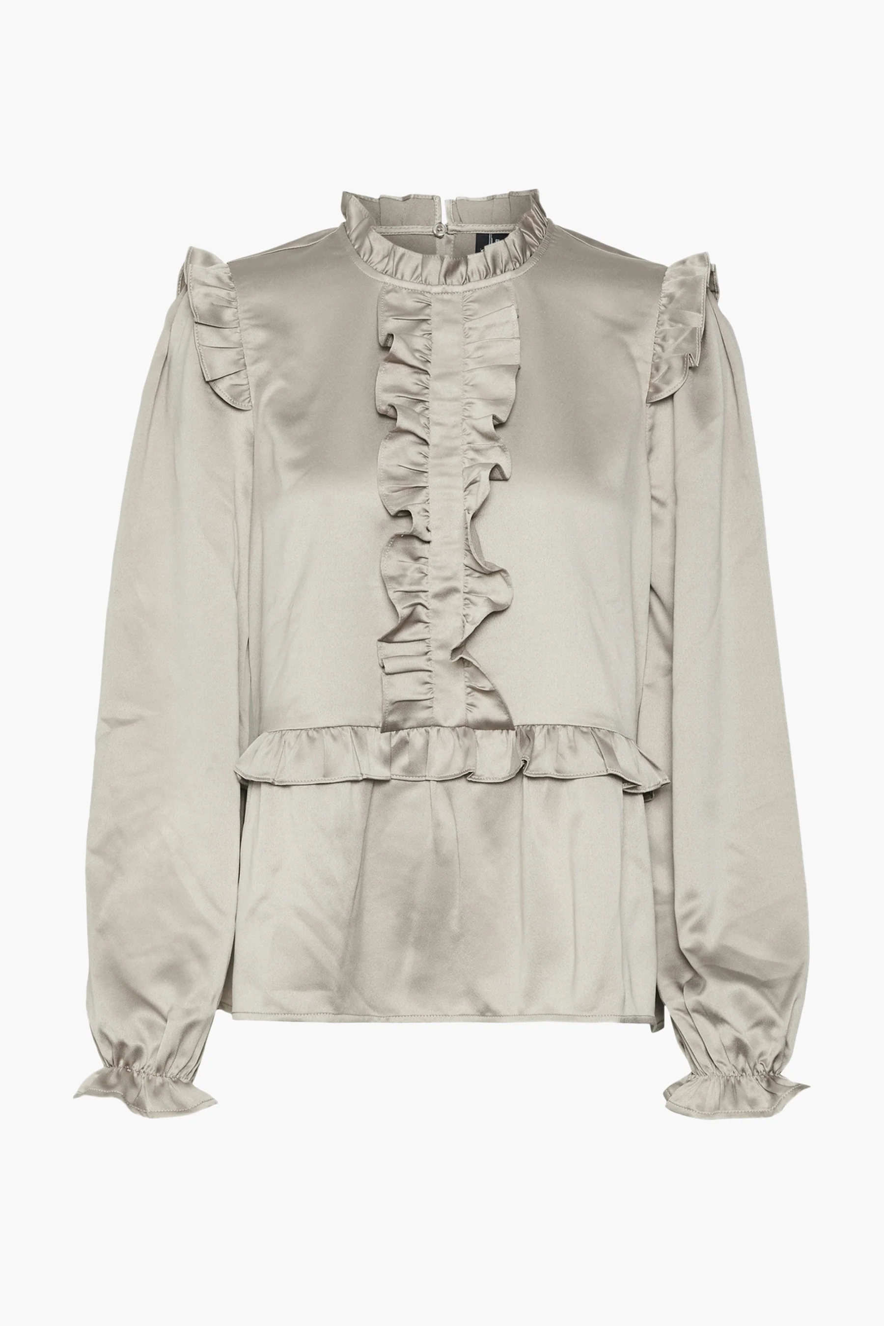 Blouse (lange mouwen) grijs - VERO MODA® - Image 5