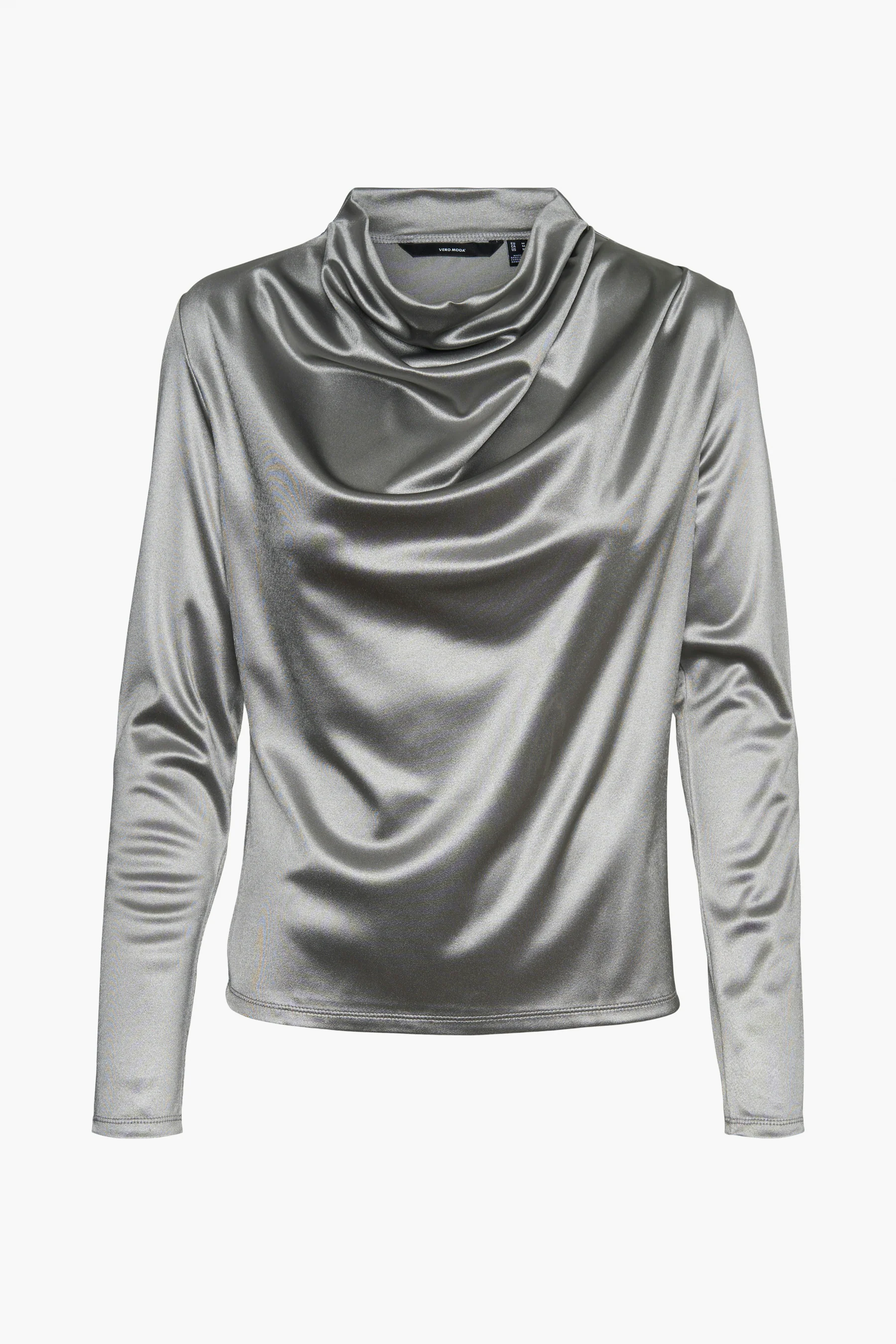 Blouse met lange mouwen - grijs - Image 6