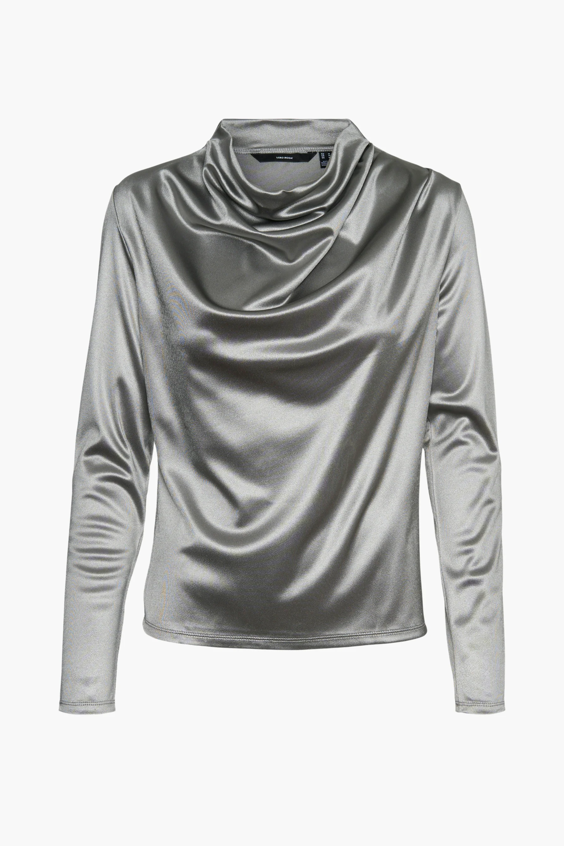 Blouse met lange mouwen - grijs - Image 7