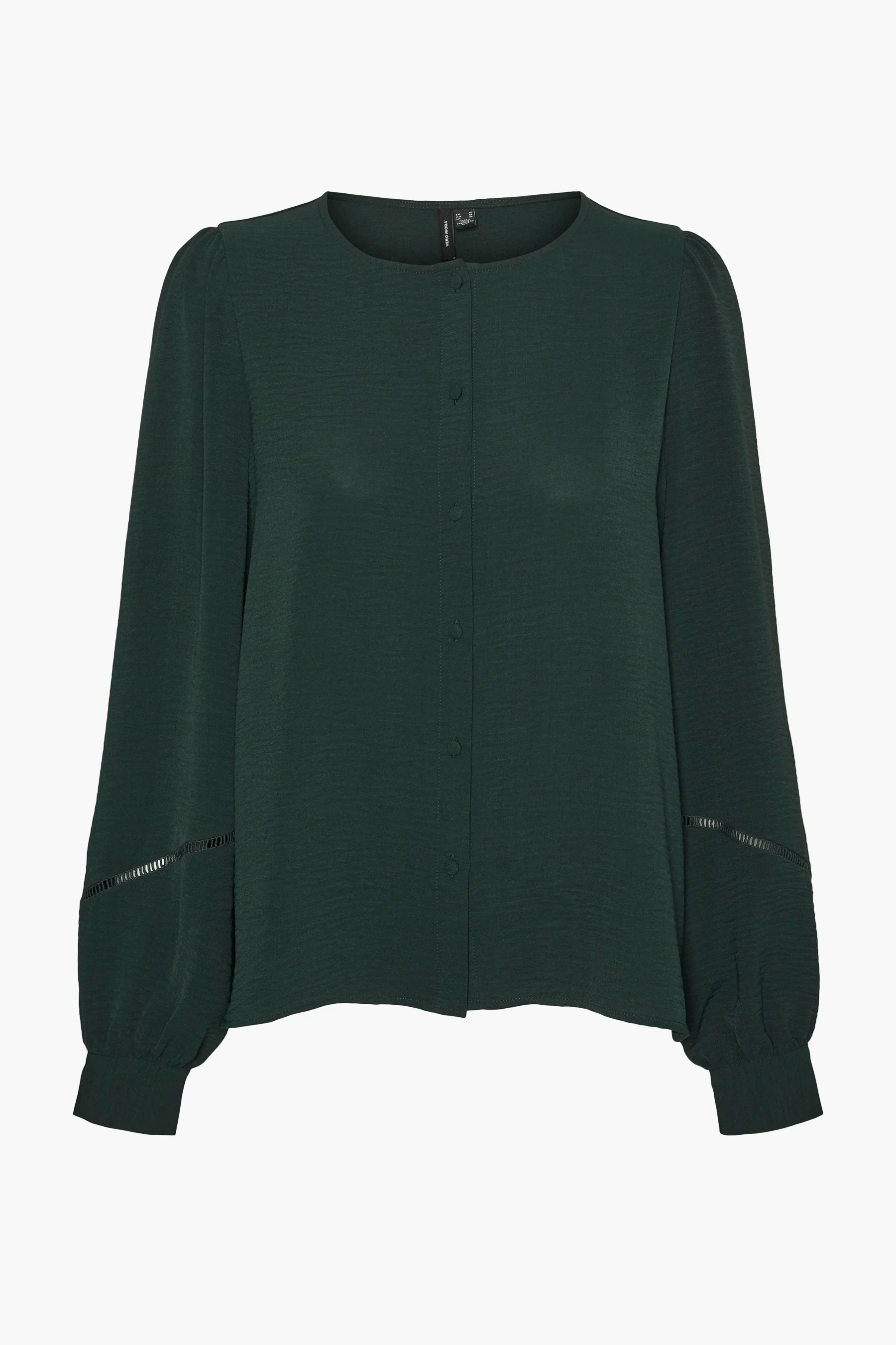 Blouse met lange mouwen - groen - Image 6