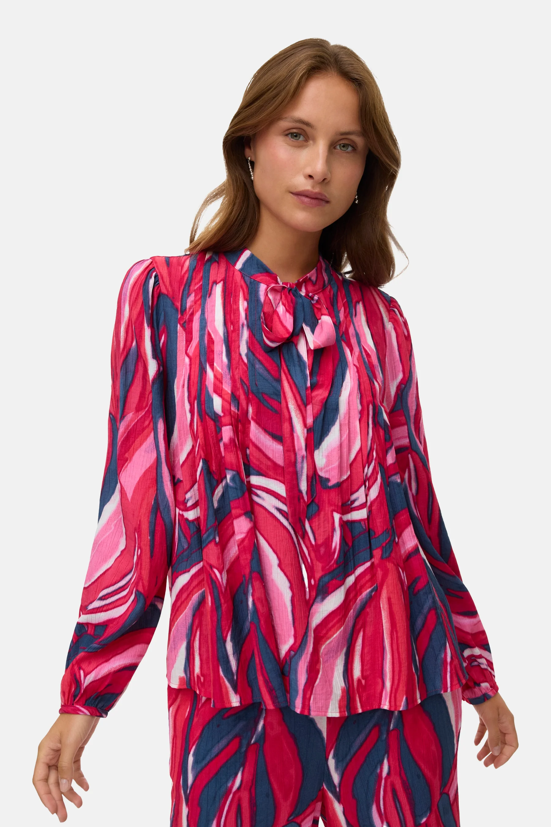 Blouse met lange mouwen - Multicolor