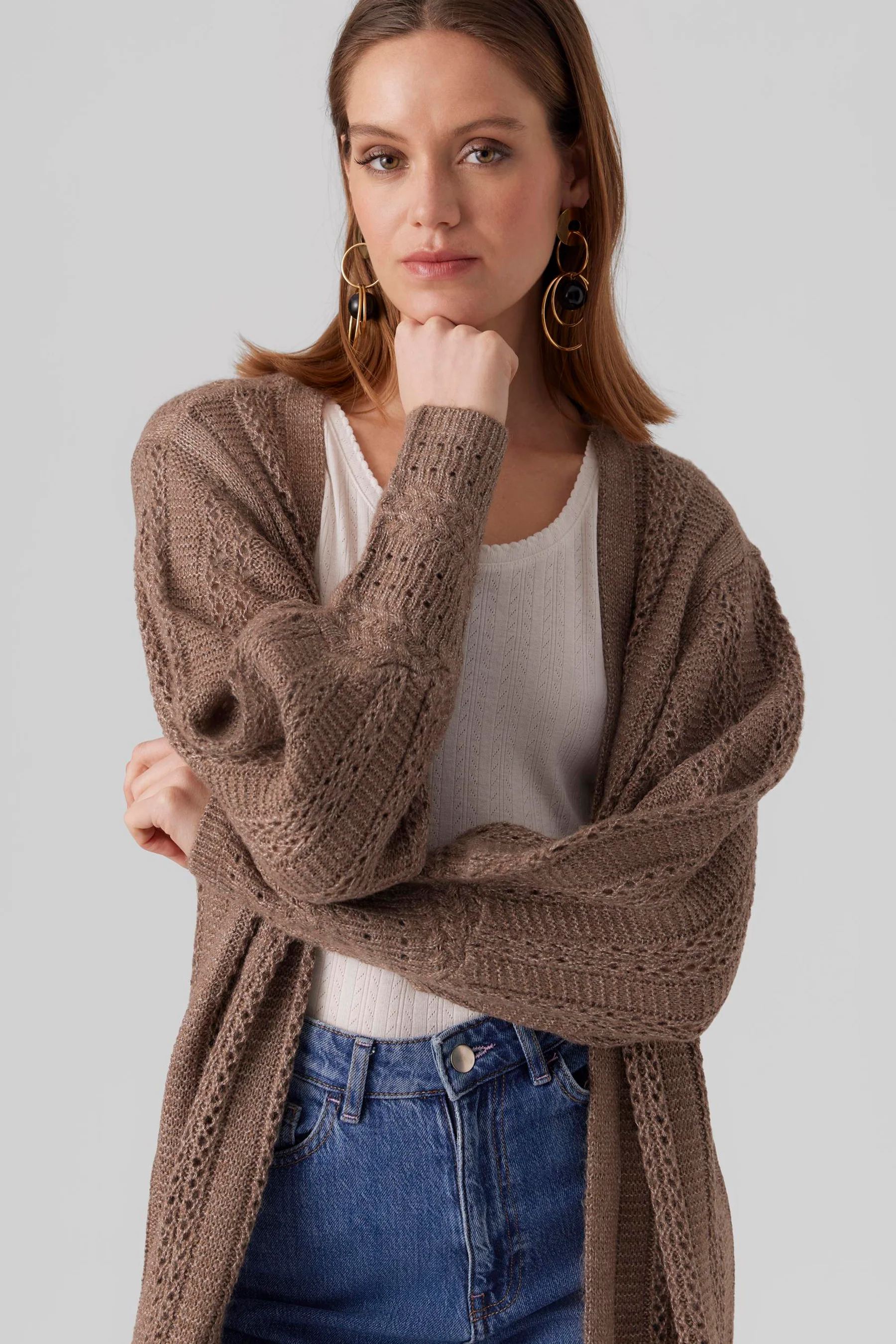 Gilet - bruin - Image 8