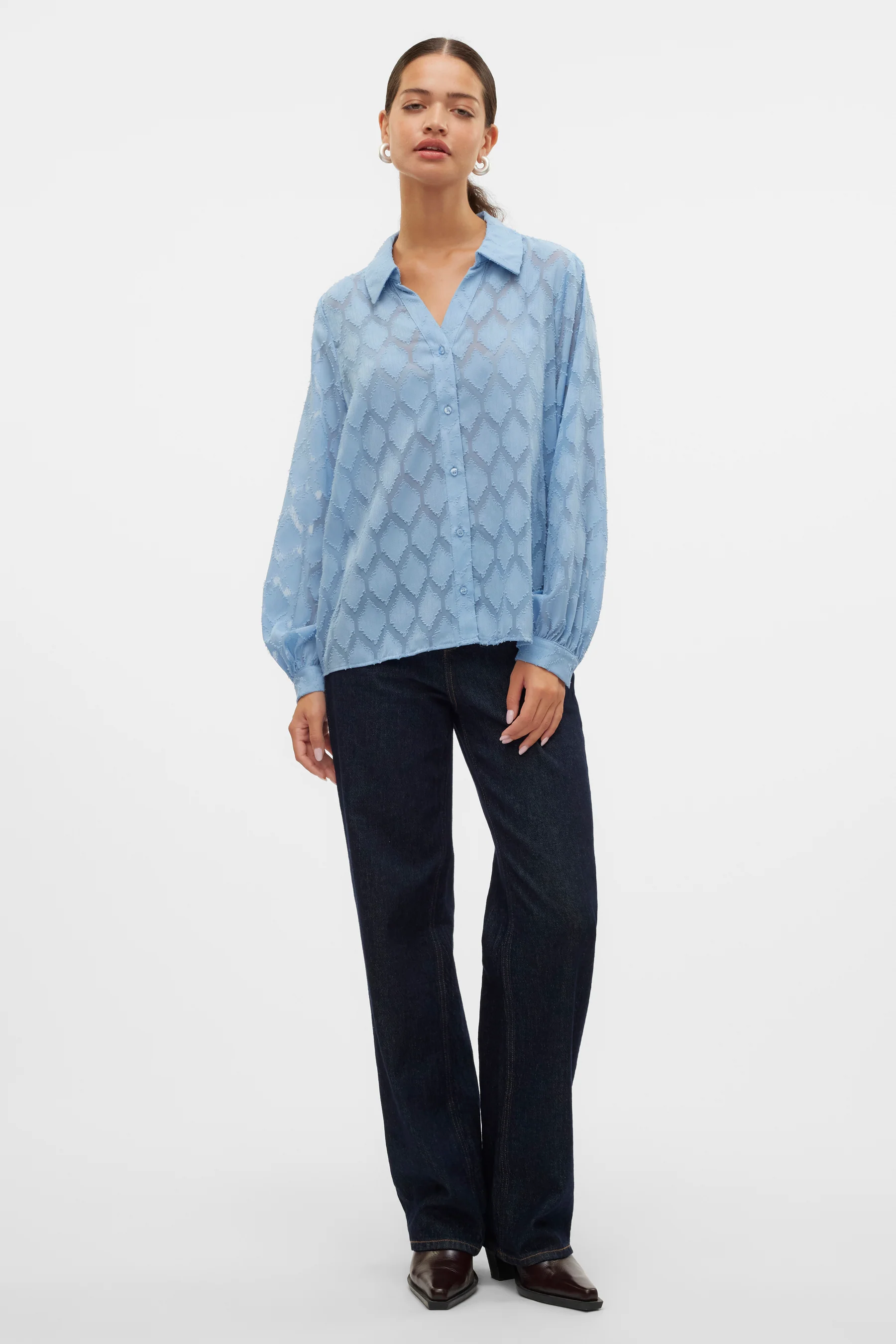 Hemd met lange mouwen - blauw - Image 2