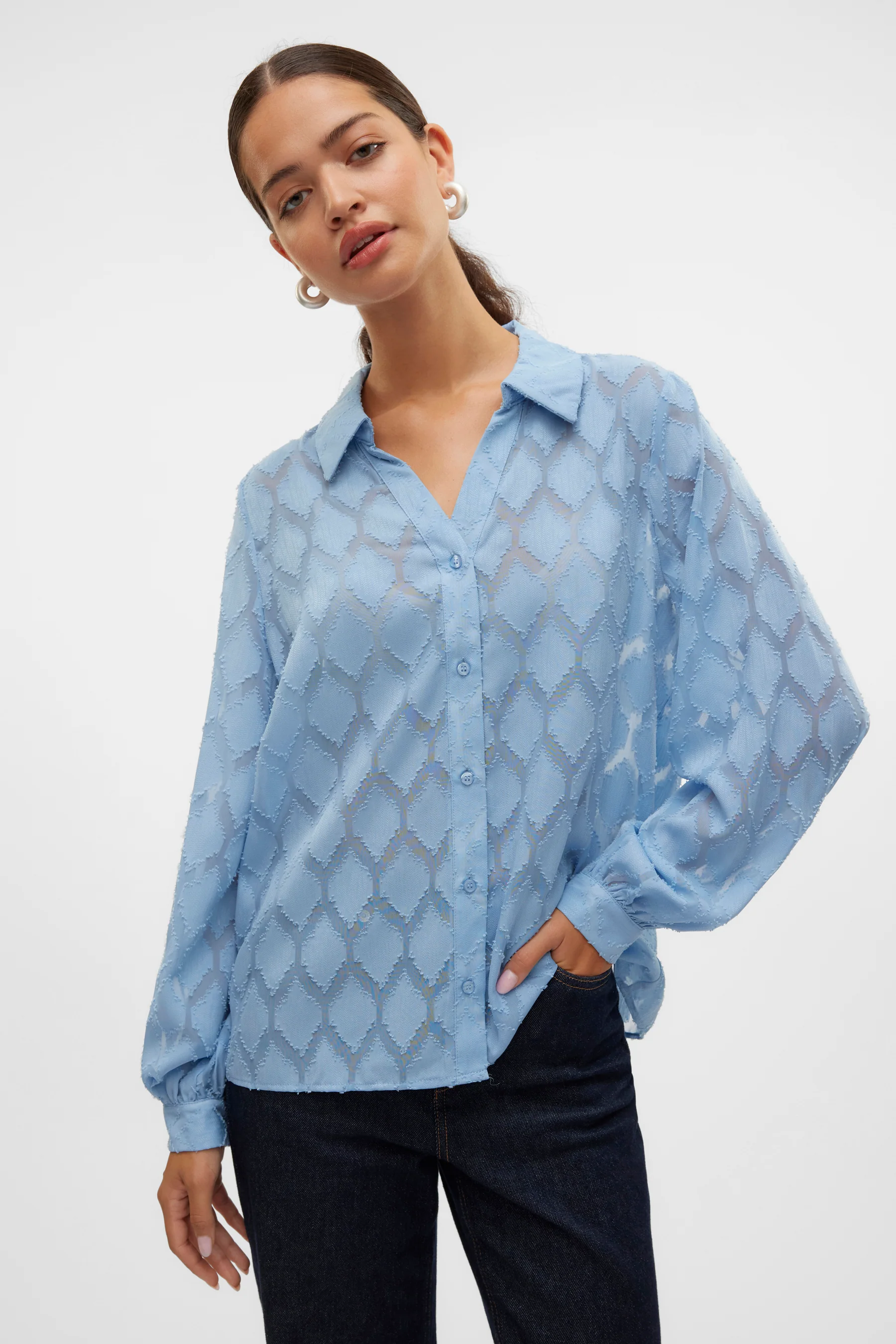 Hemd met lange mouwen - blauw - Image 4