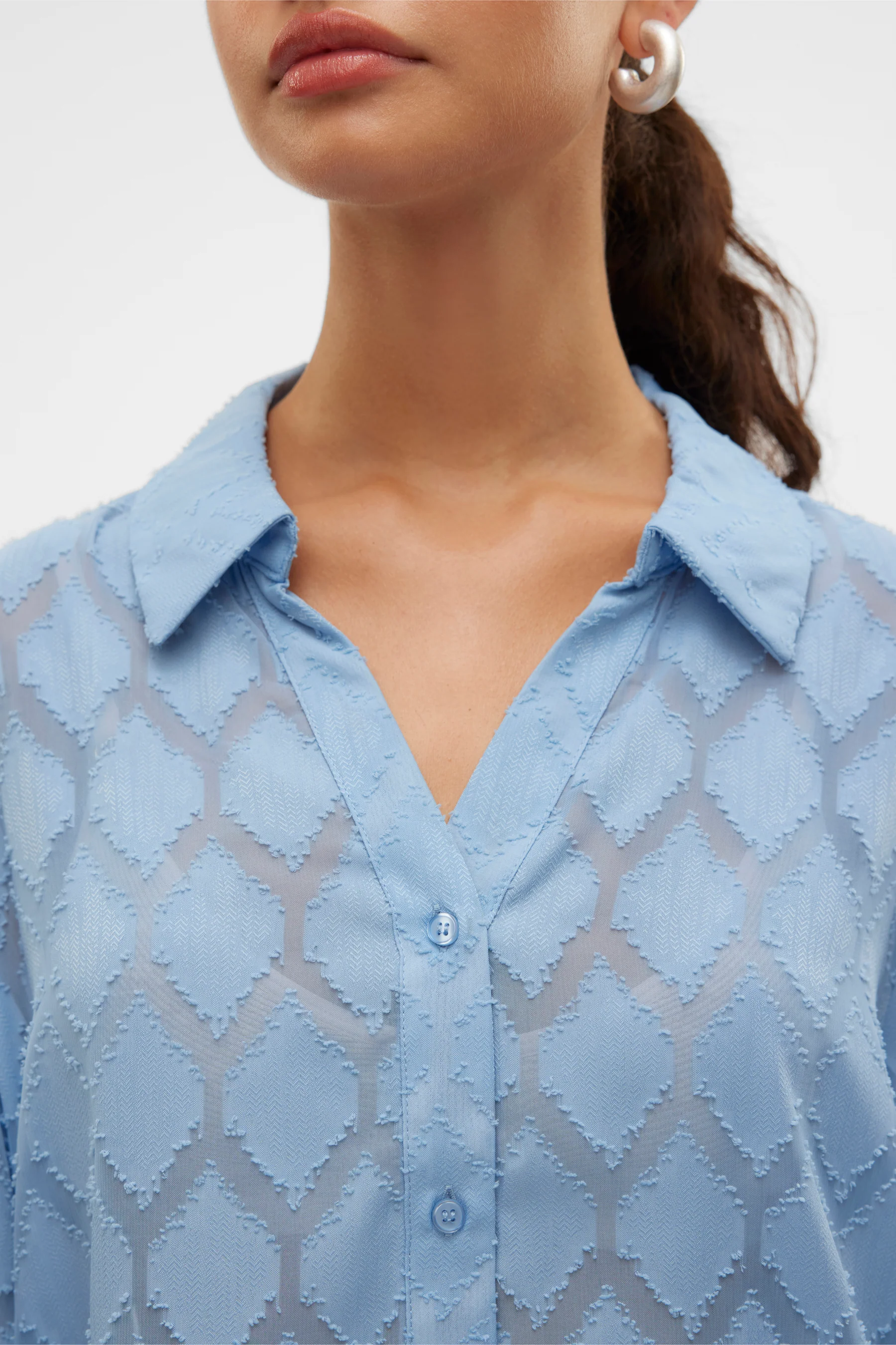 Hemd met lange mouwen - blauw - Image 5