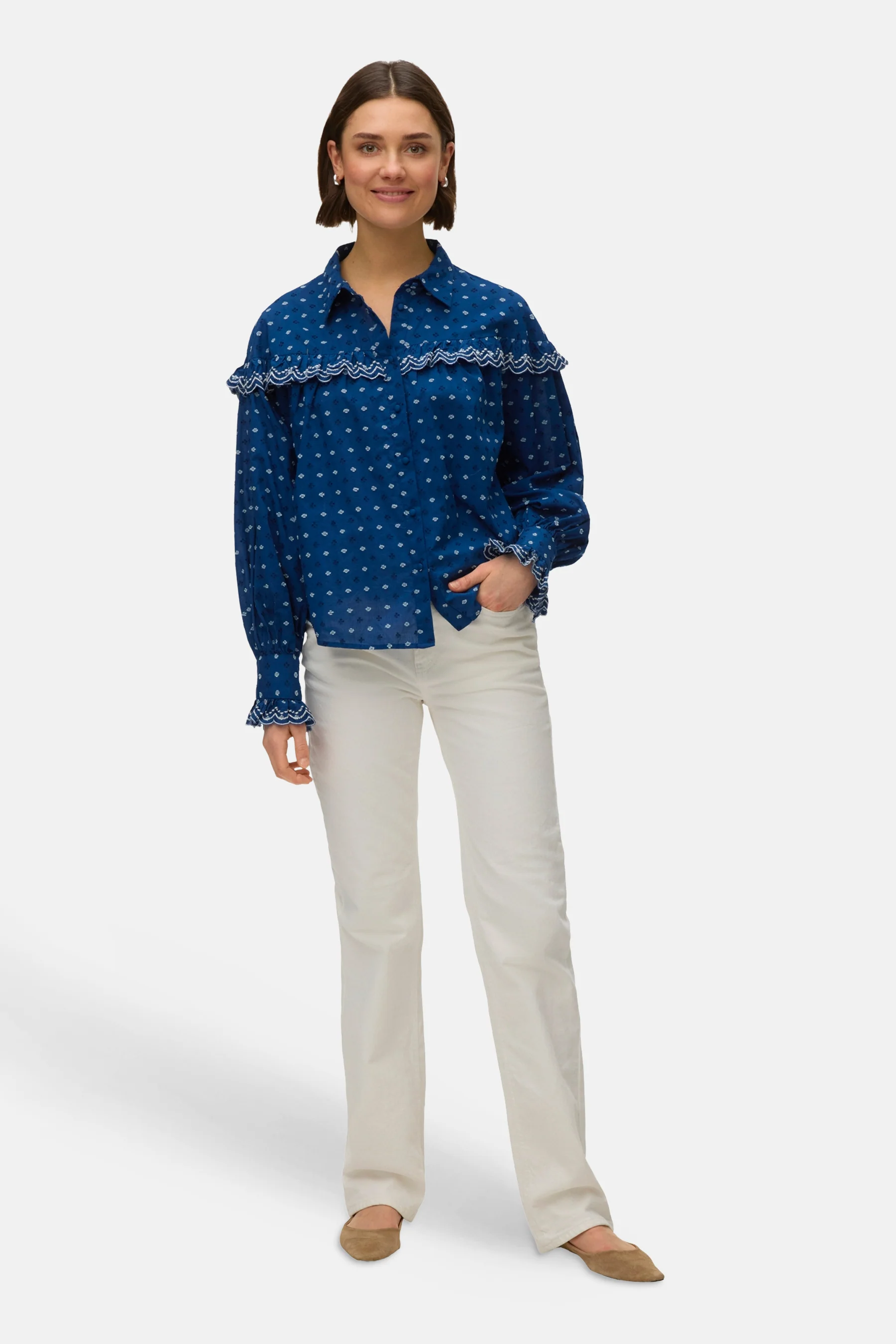 Hemd met lange mouwen - blauw - Image 2