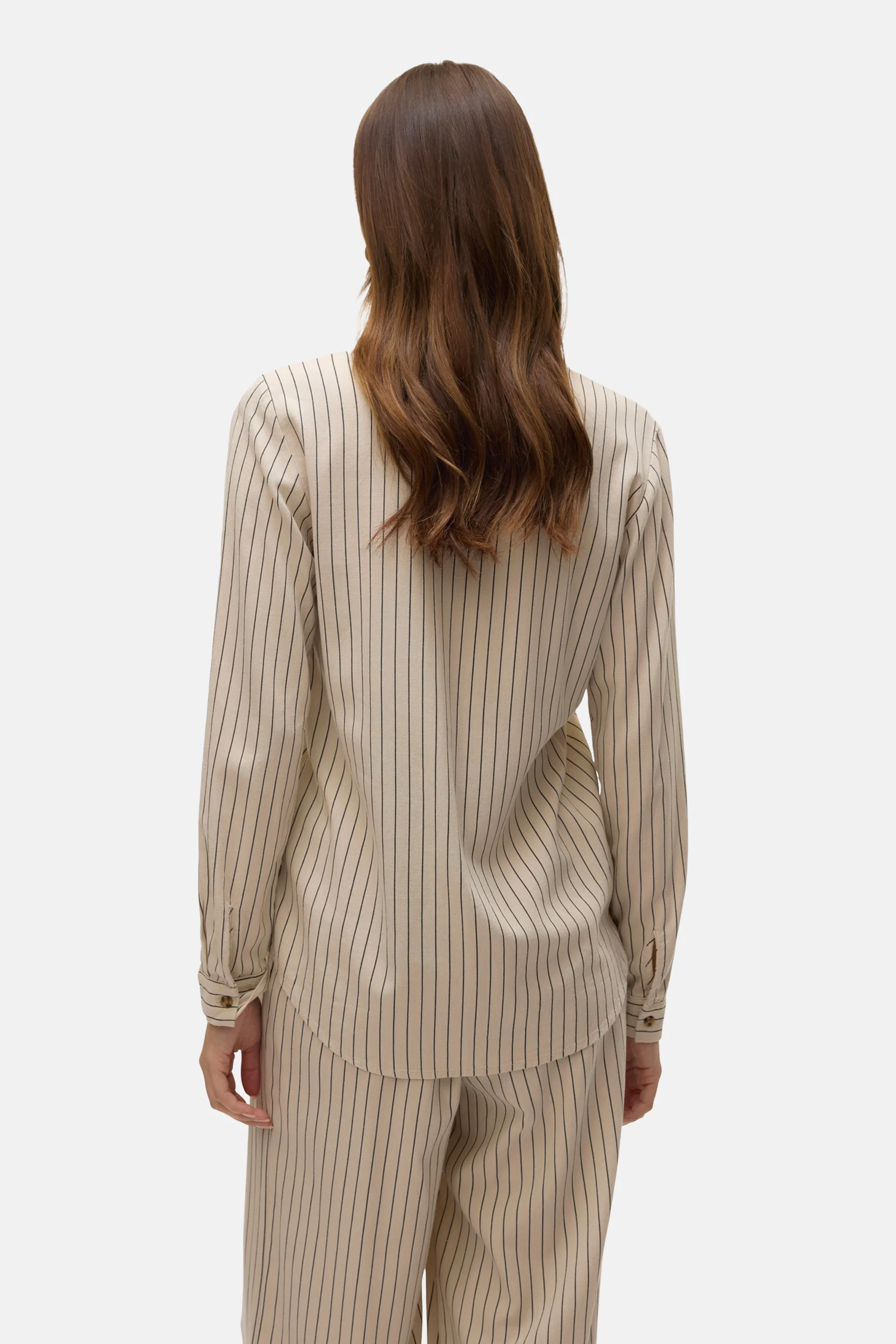Hemd met lange mouwen - Beige - Image 3