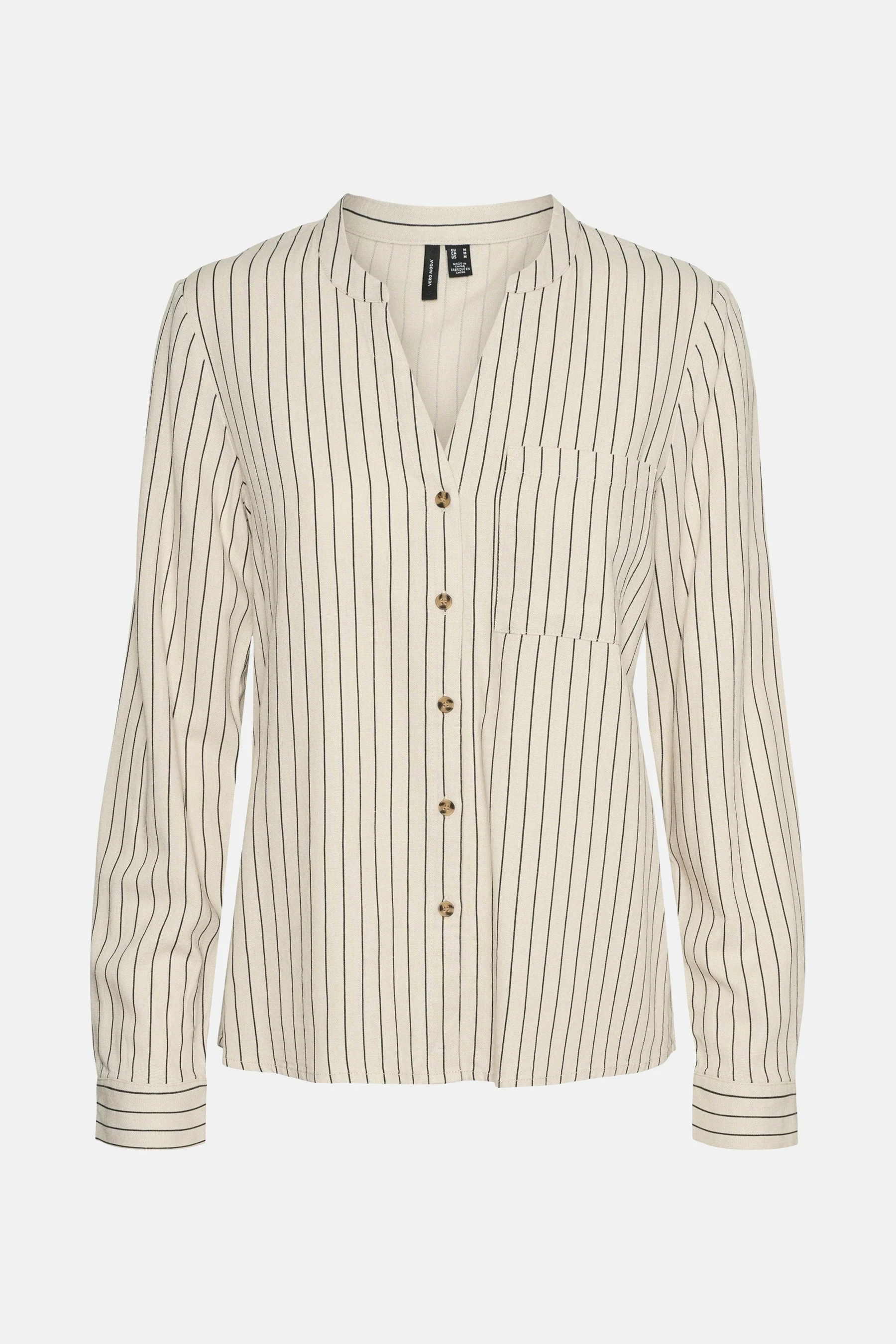 Hemd met lange mouwen - Beige - Image 6