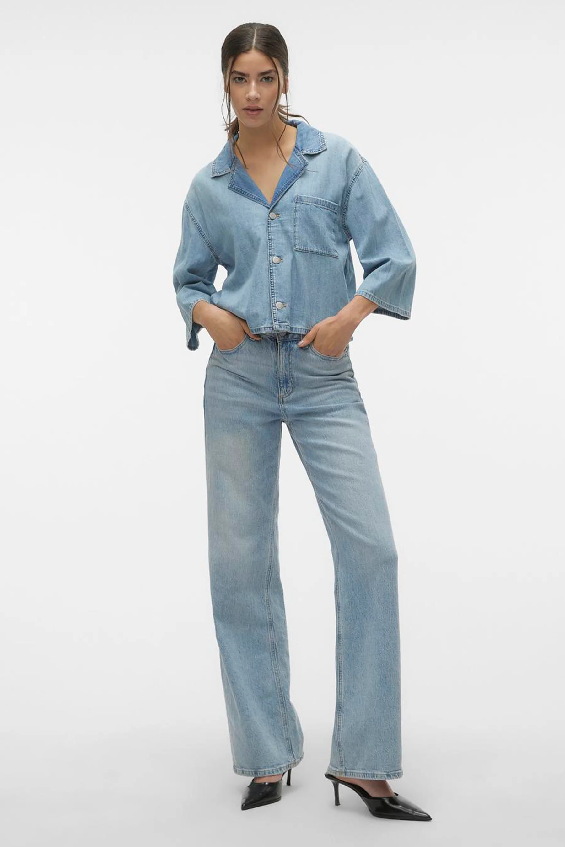 Jeanshemd - light blue denim - Image 2