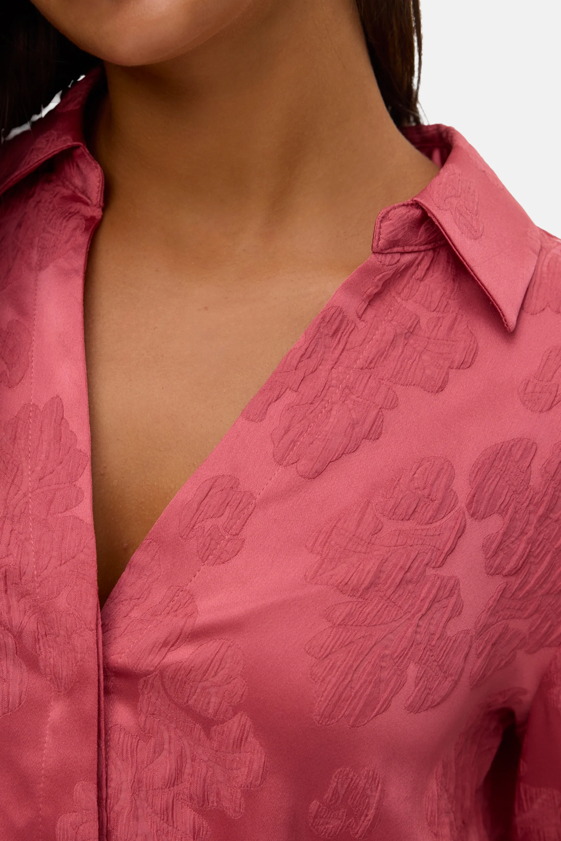 Hemd met lange mouwen - roze - Image 4