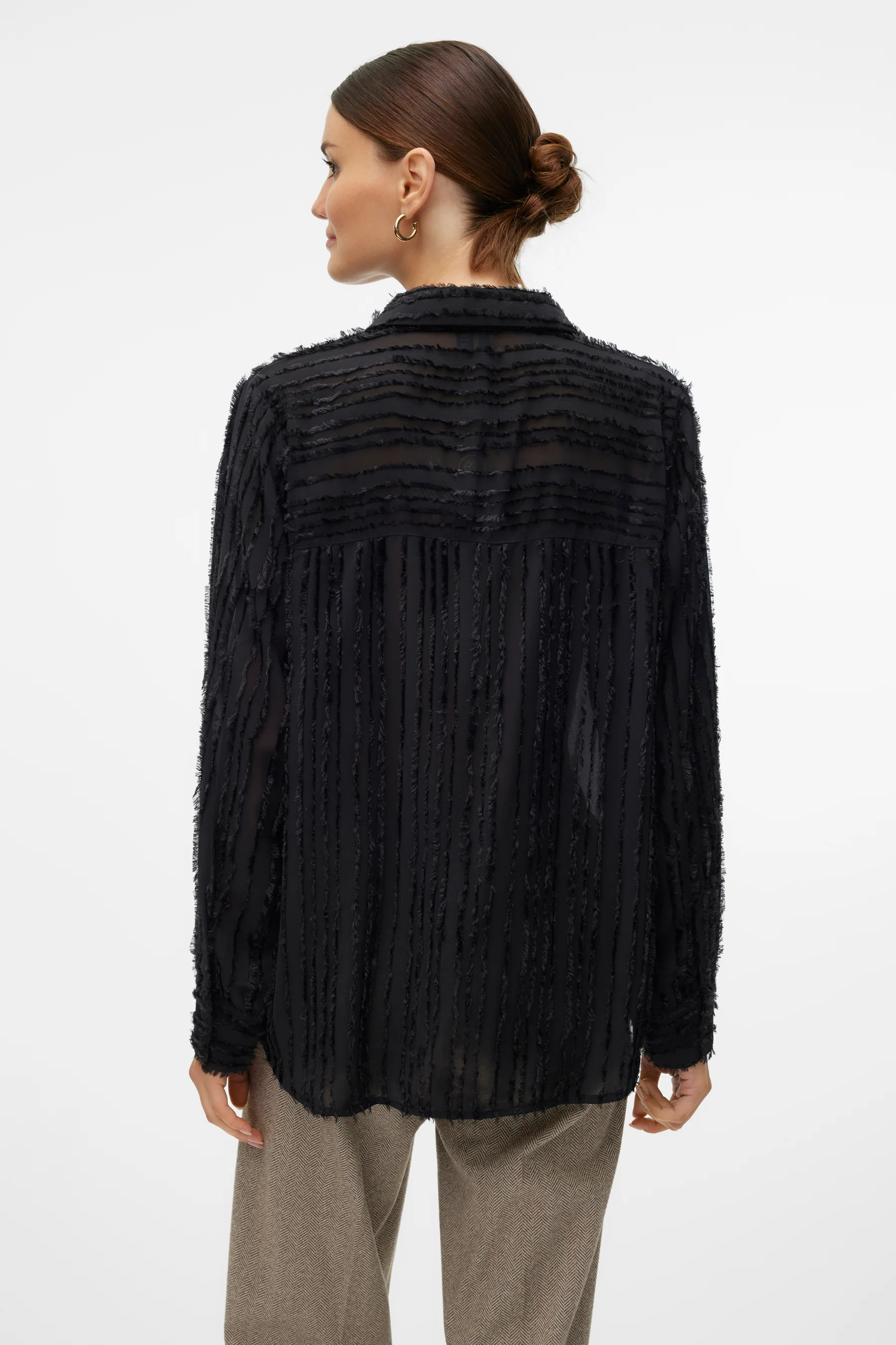 Hemd met lange mouwen - zwart - Image 3