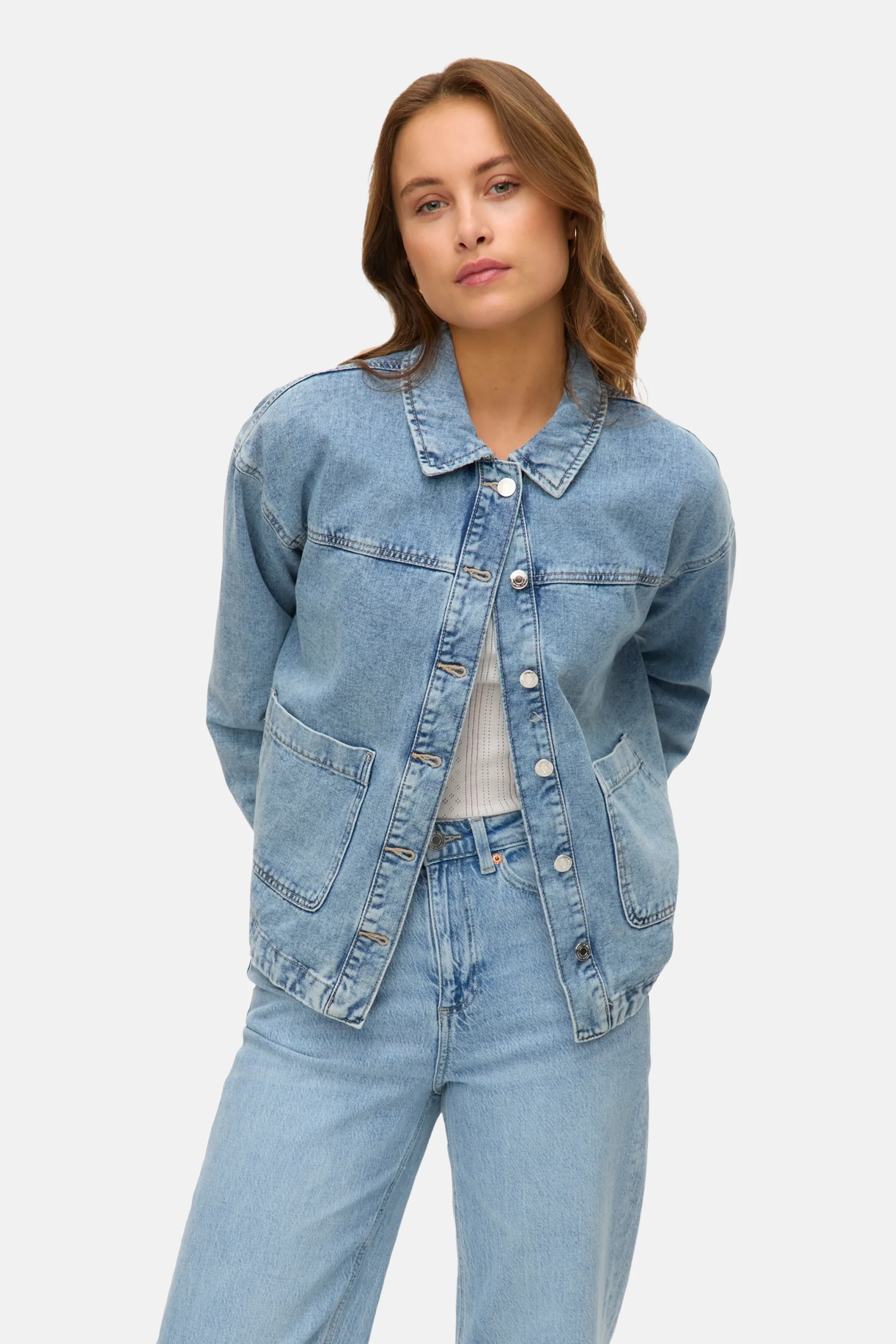 Jas - light blue denim