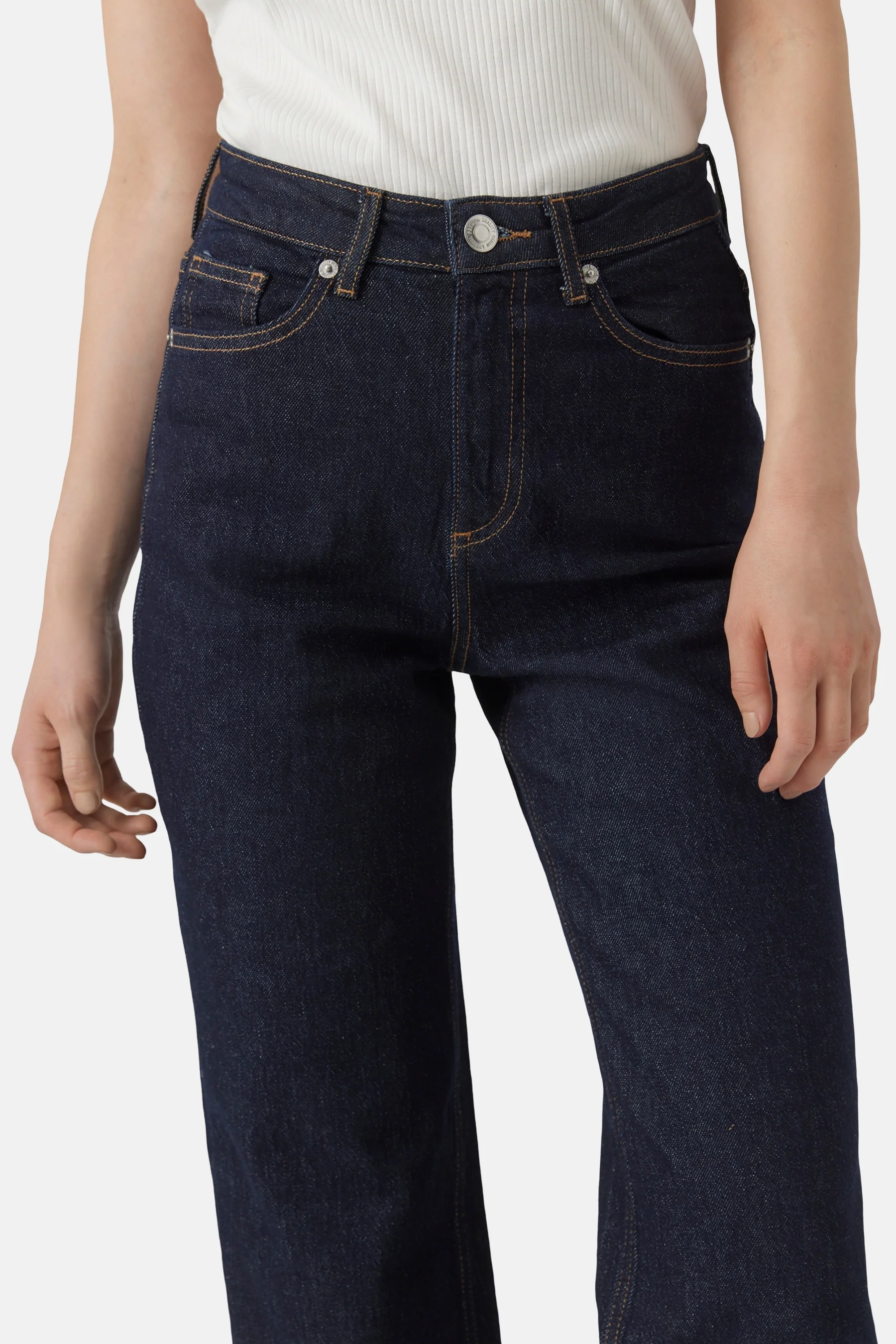 Jeans wide dark blue denim - VERO MODA® - Image 4