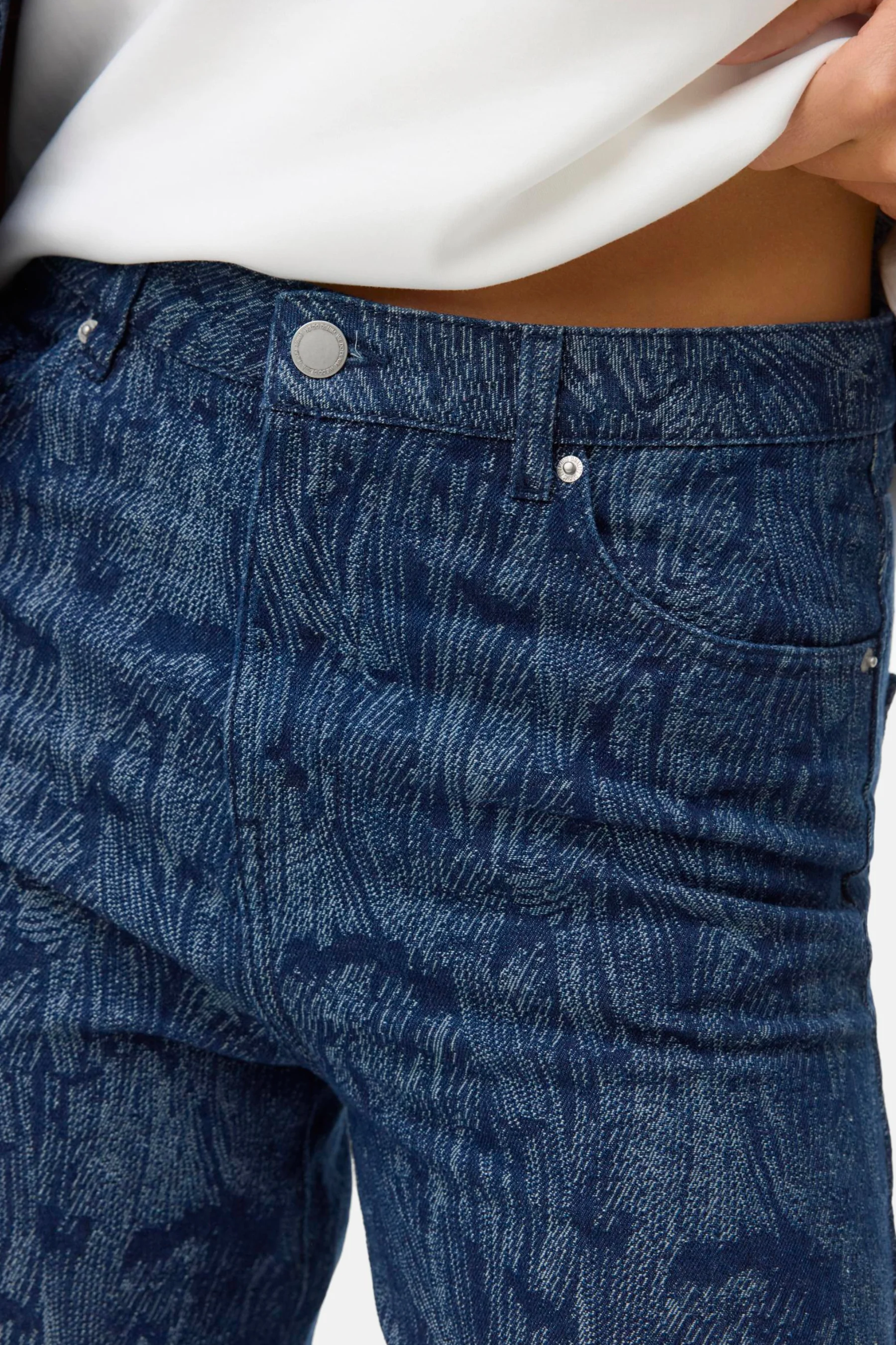 Jeans wide dark blue denim - VERO MODA® - Image 4