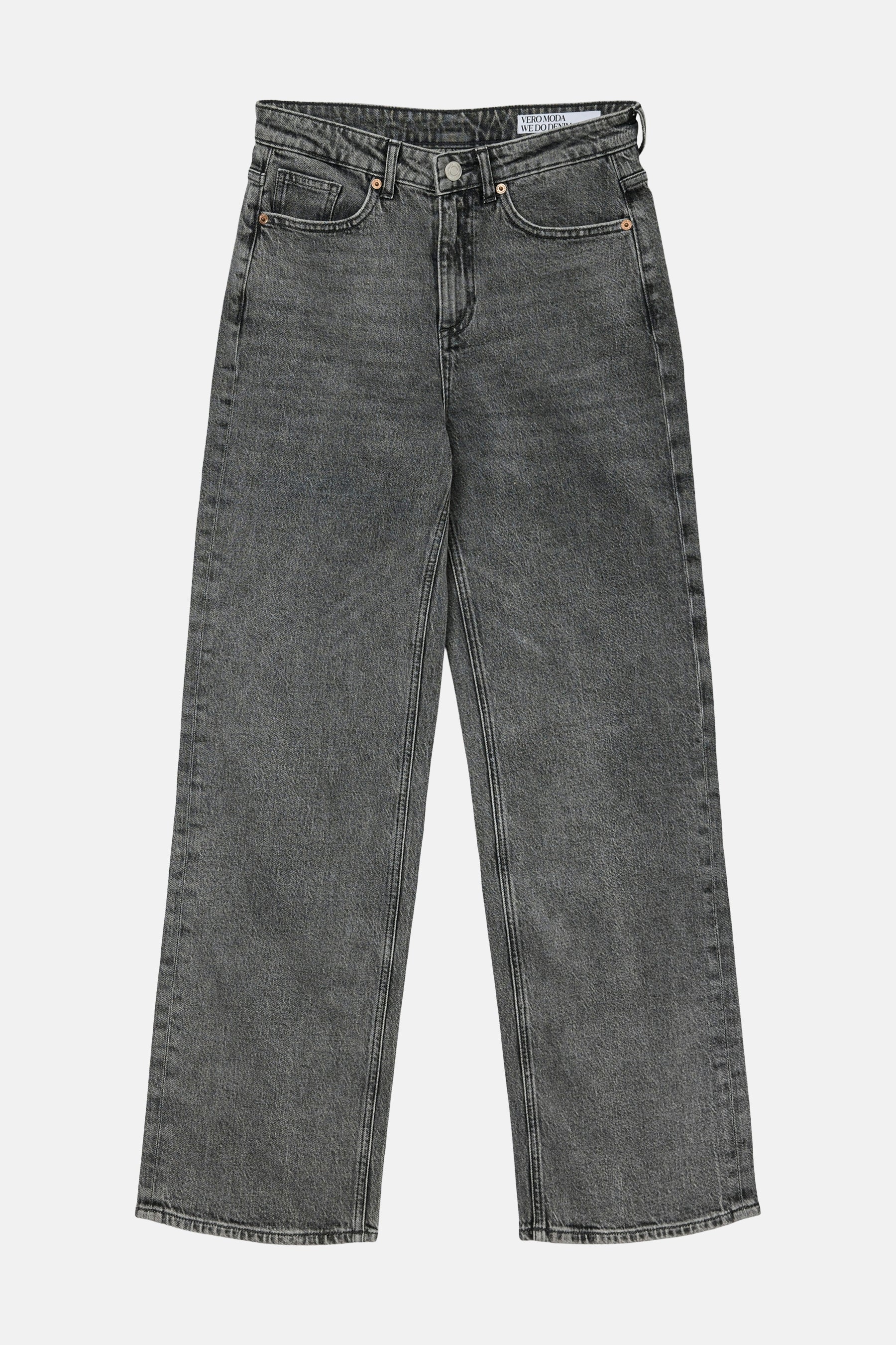TESSA WIDE - mid grey denim - Image 5
