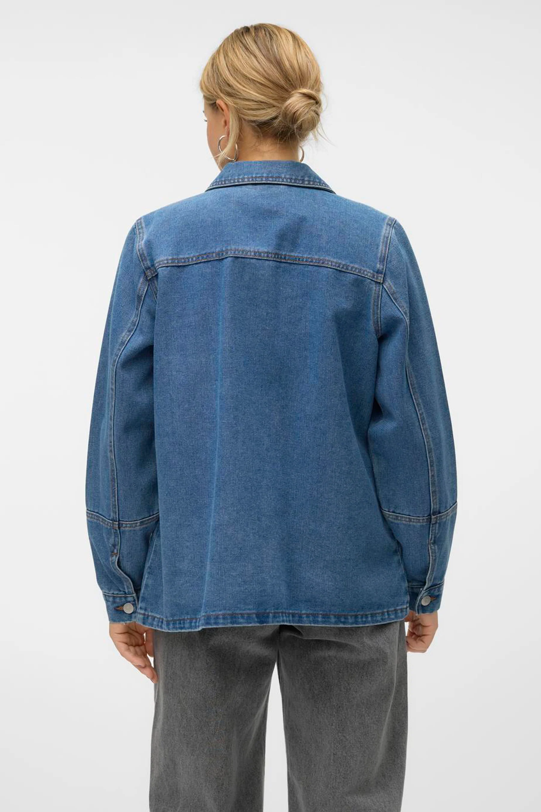 Jeansjas - mid blue denim - Image 3