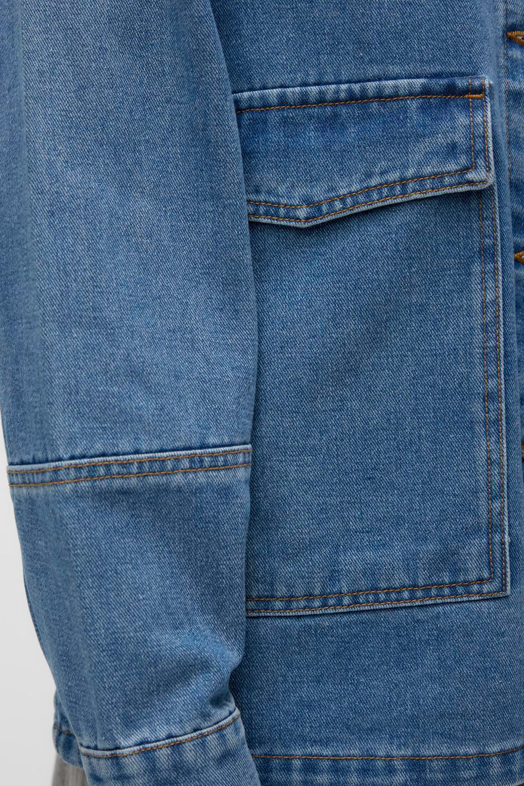 Jeansjas - mid blue denim - Image 5