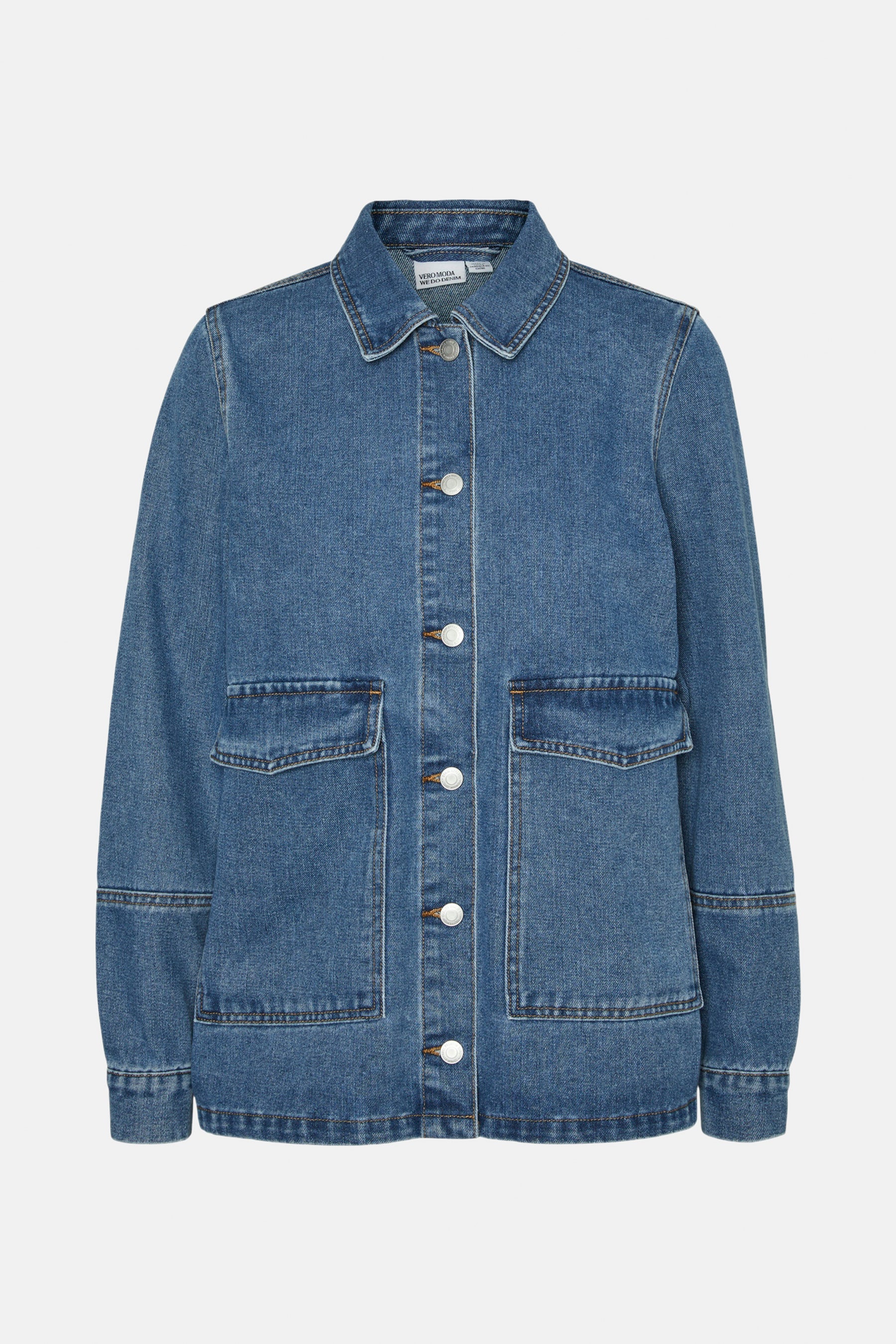 Jeansjas - mid blue denim - Image 6