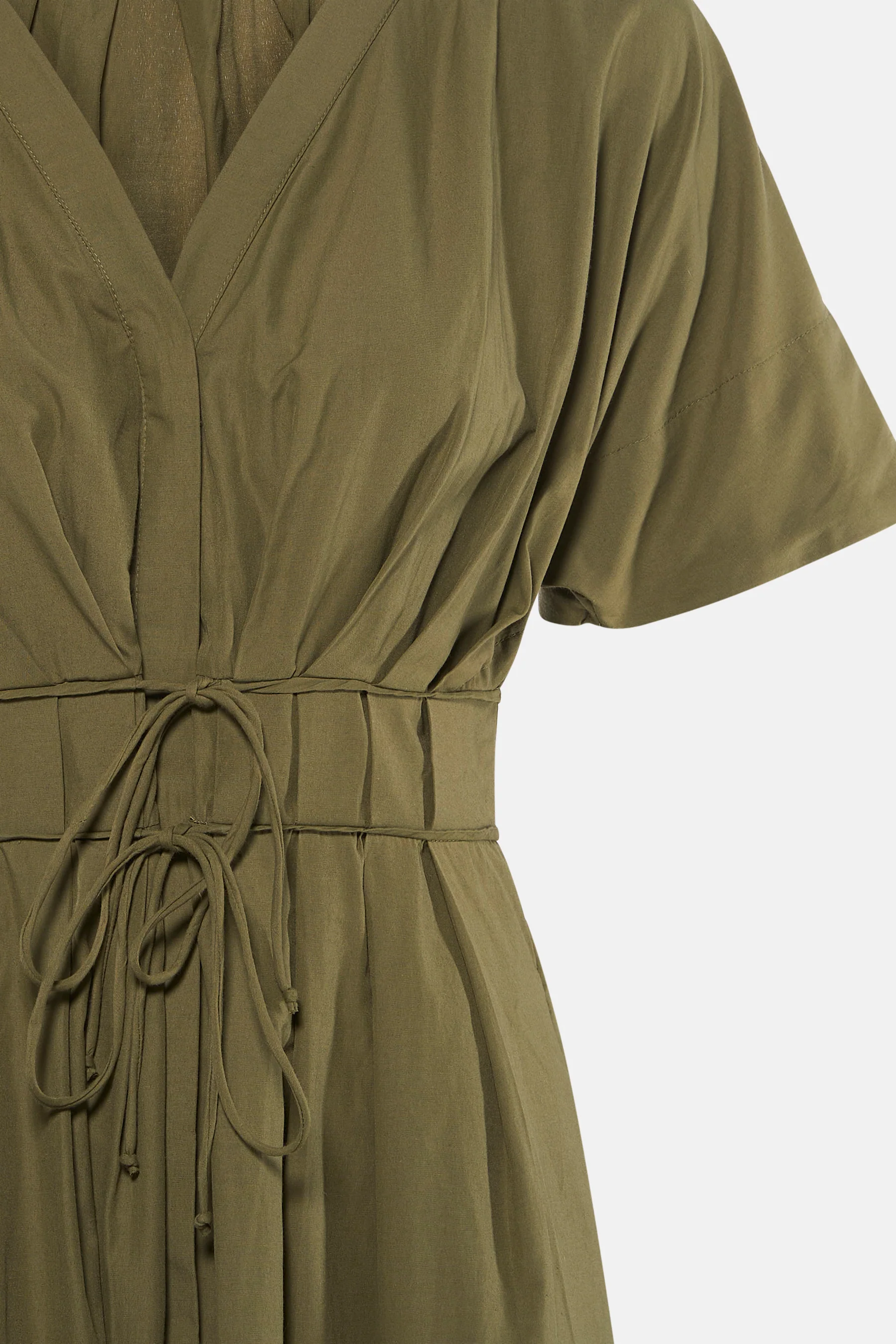 Kleedje met korte mouwen - khaki - Image 4
