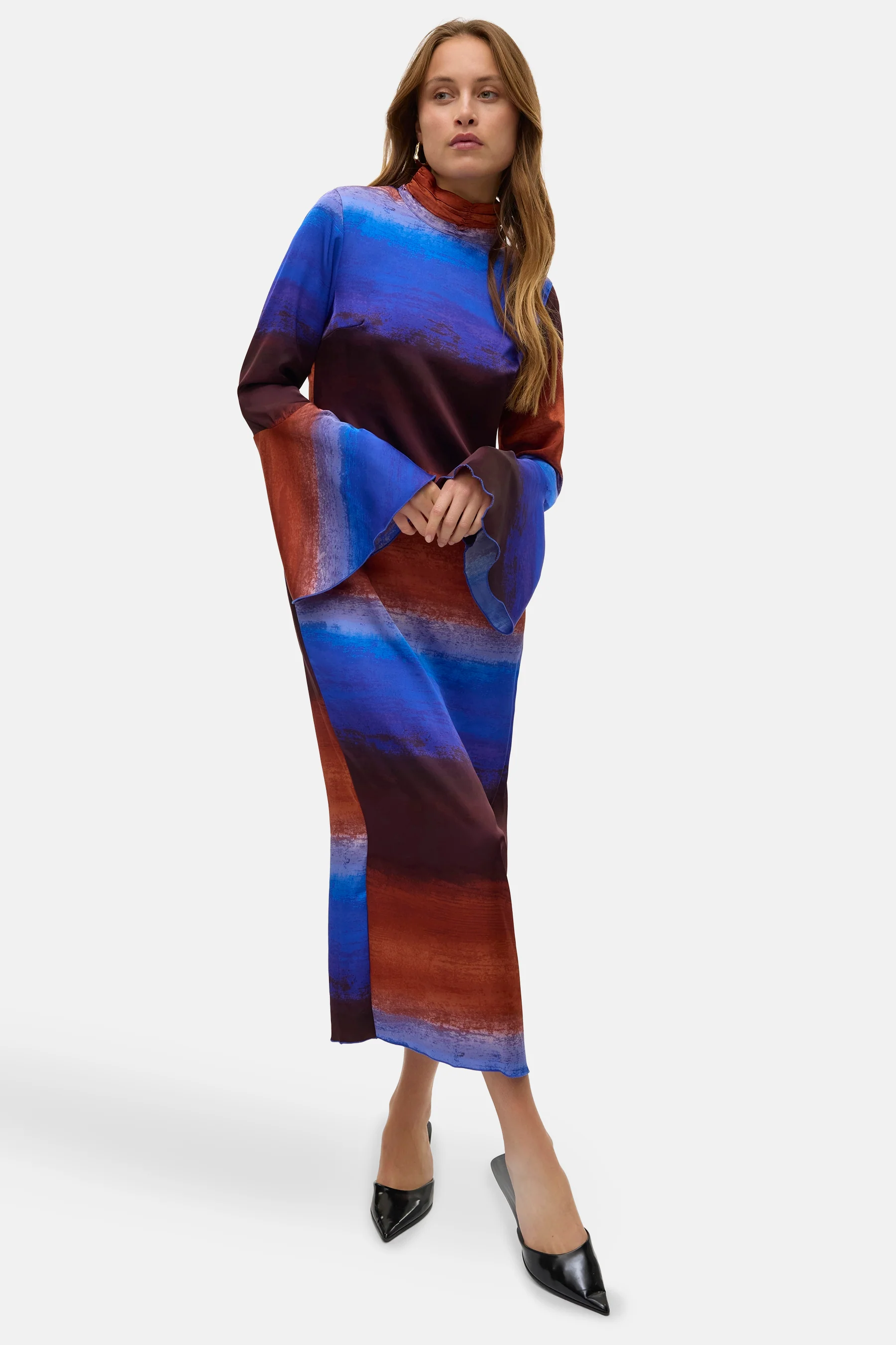 Kleedje met lange mouwen - multicolor - Image 4