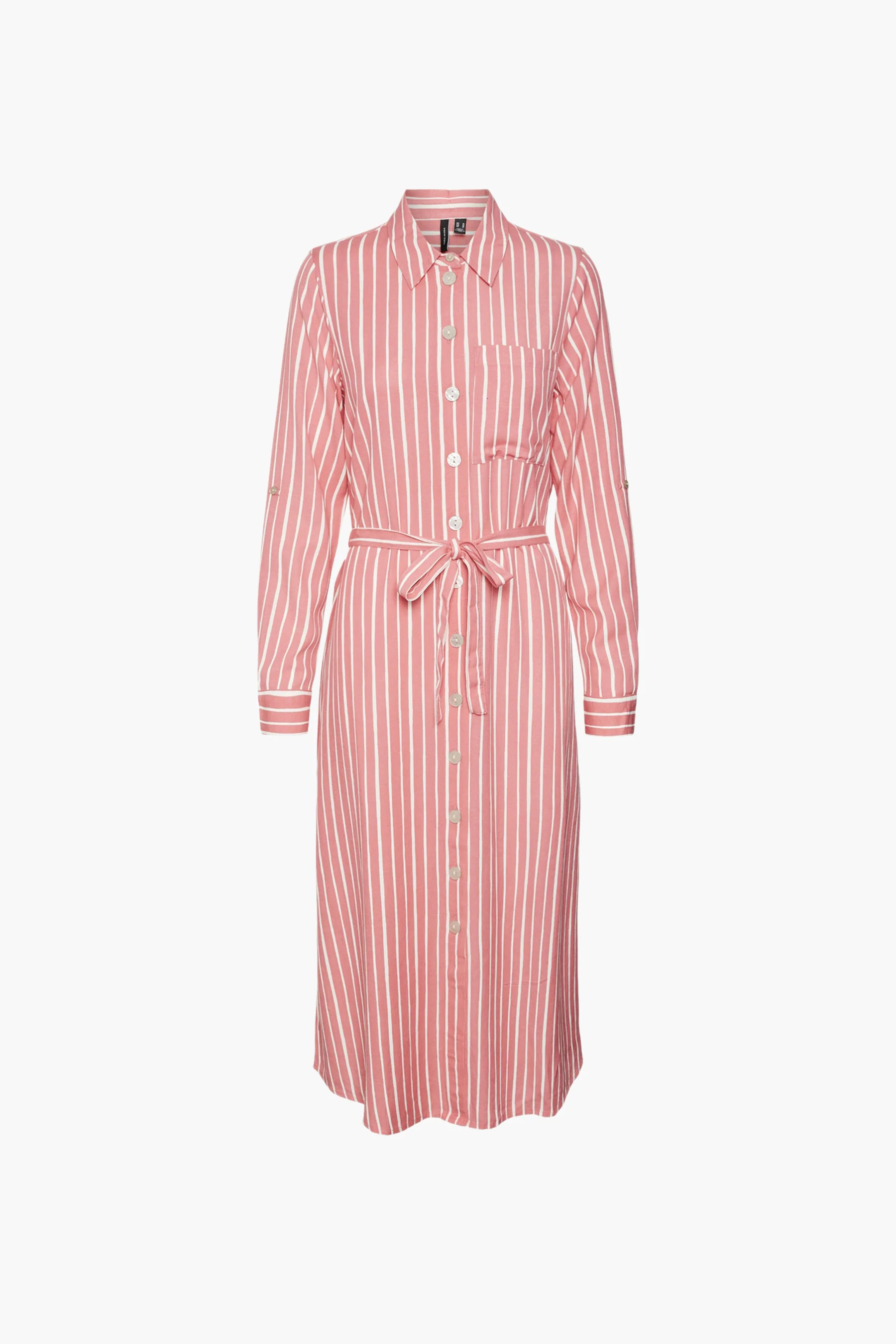 Kleedje met lange mouwen - roze - Image 6
