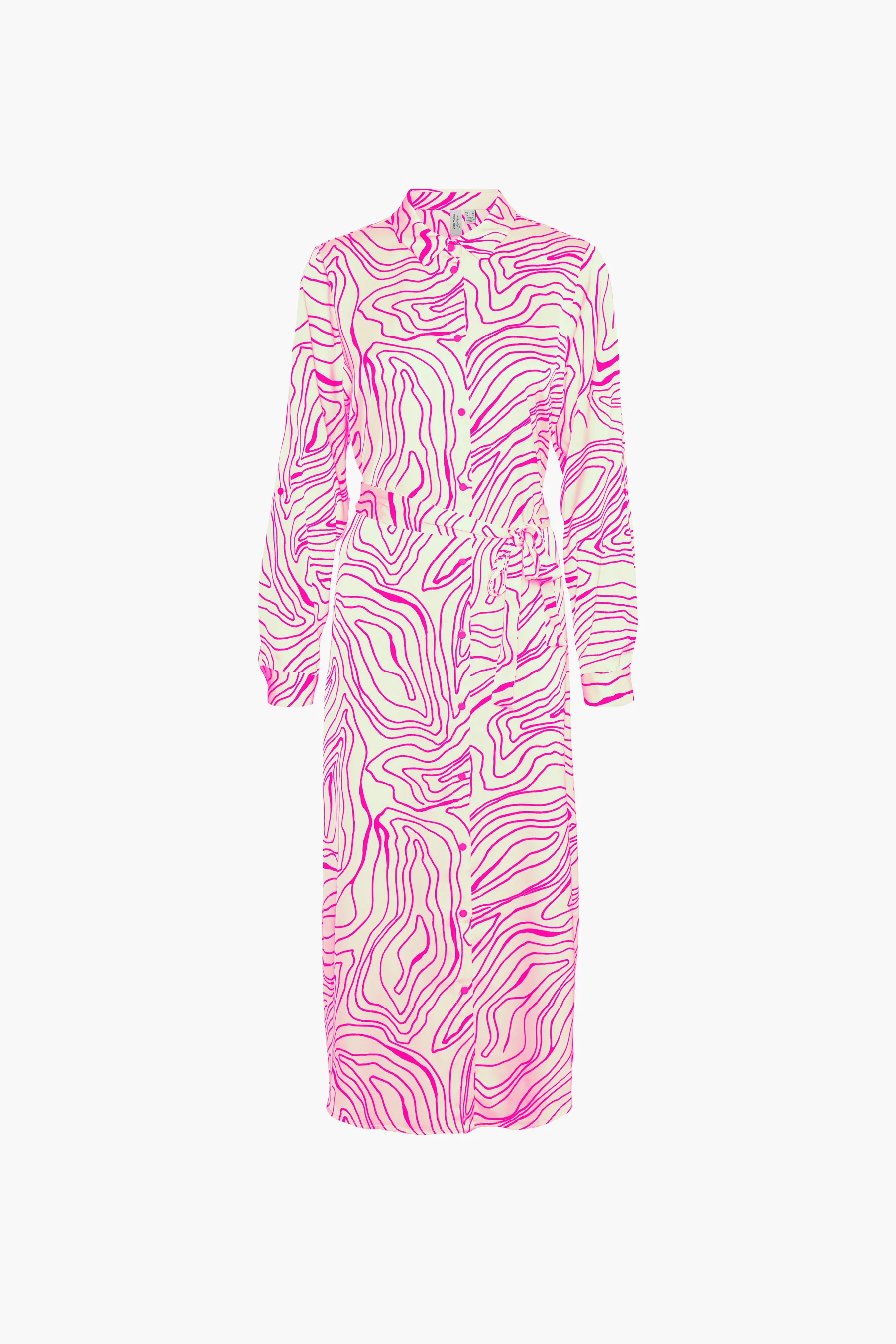 Kleedje met lange mouwen - roze - Image 6